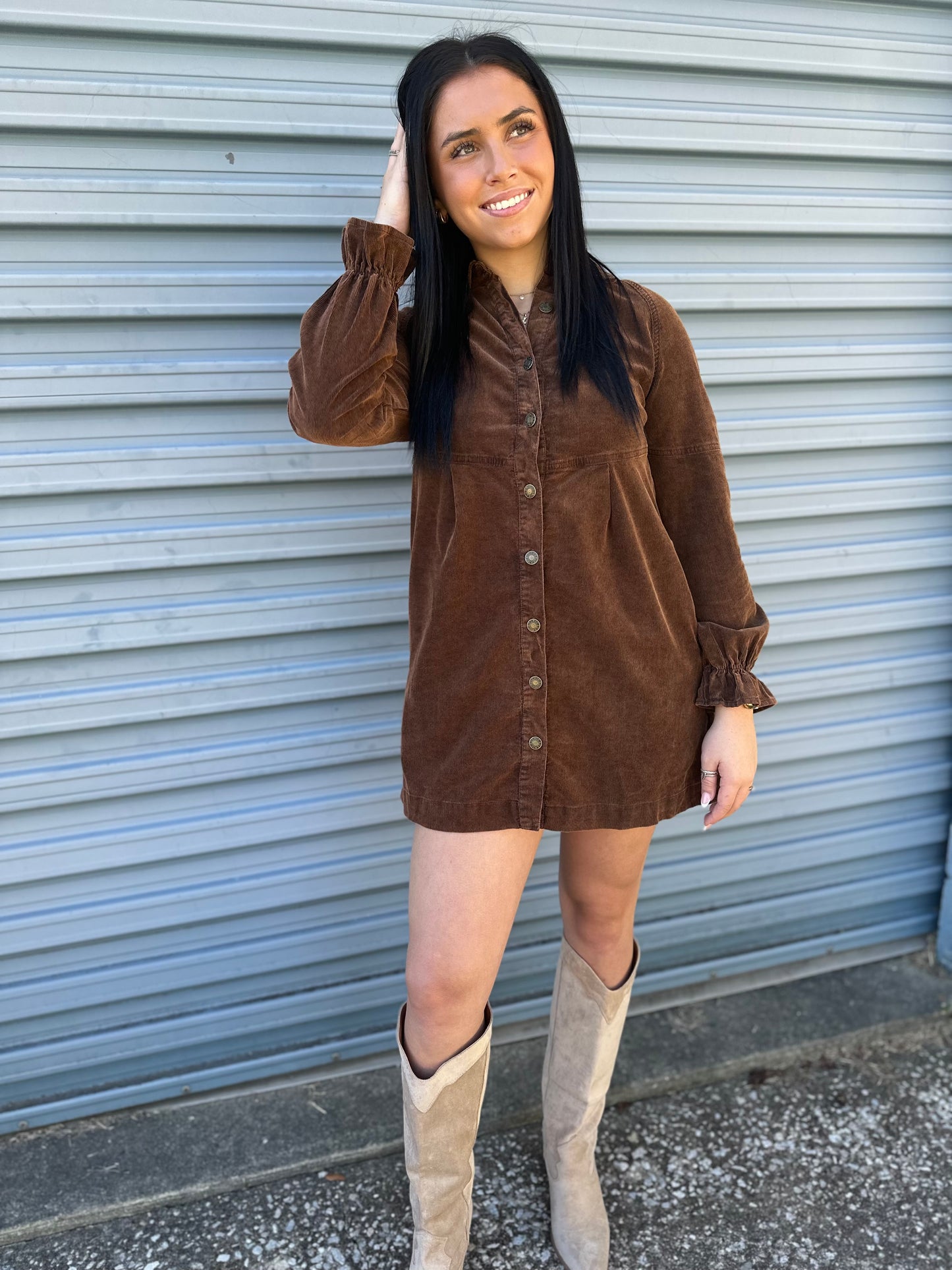 Cocca cord dress