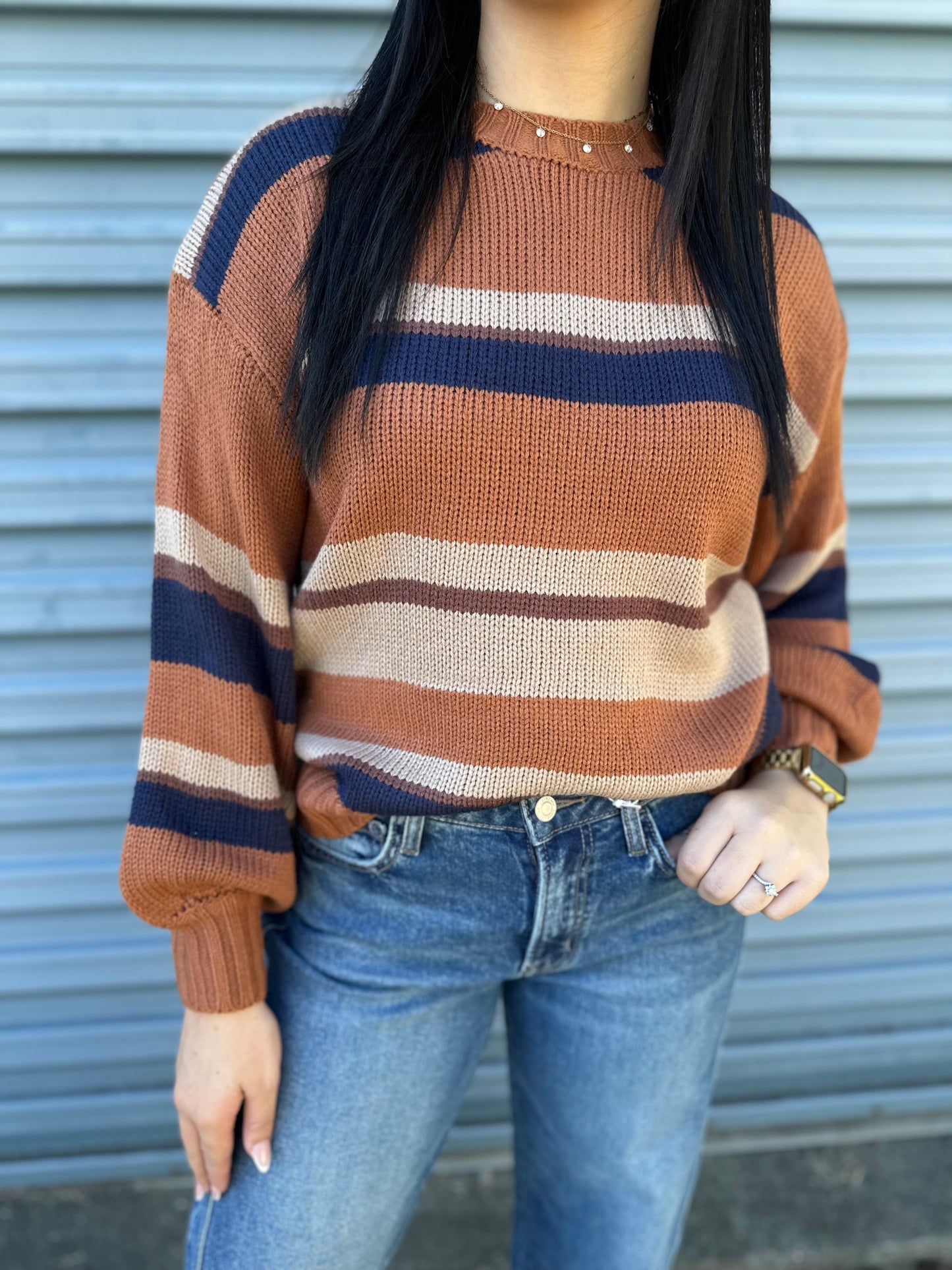 Canyon stripe sweater