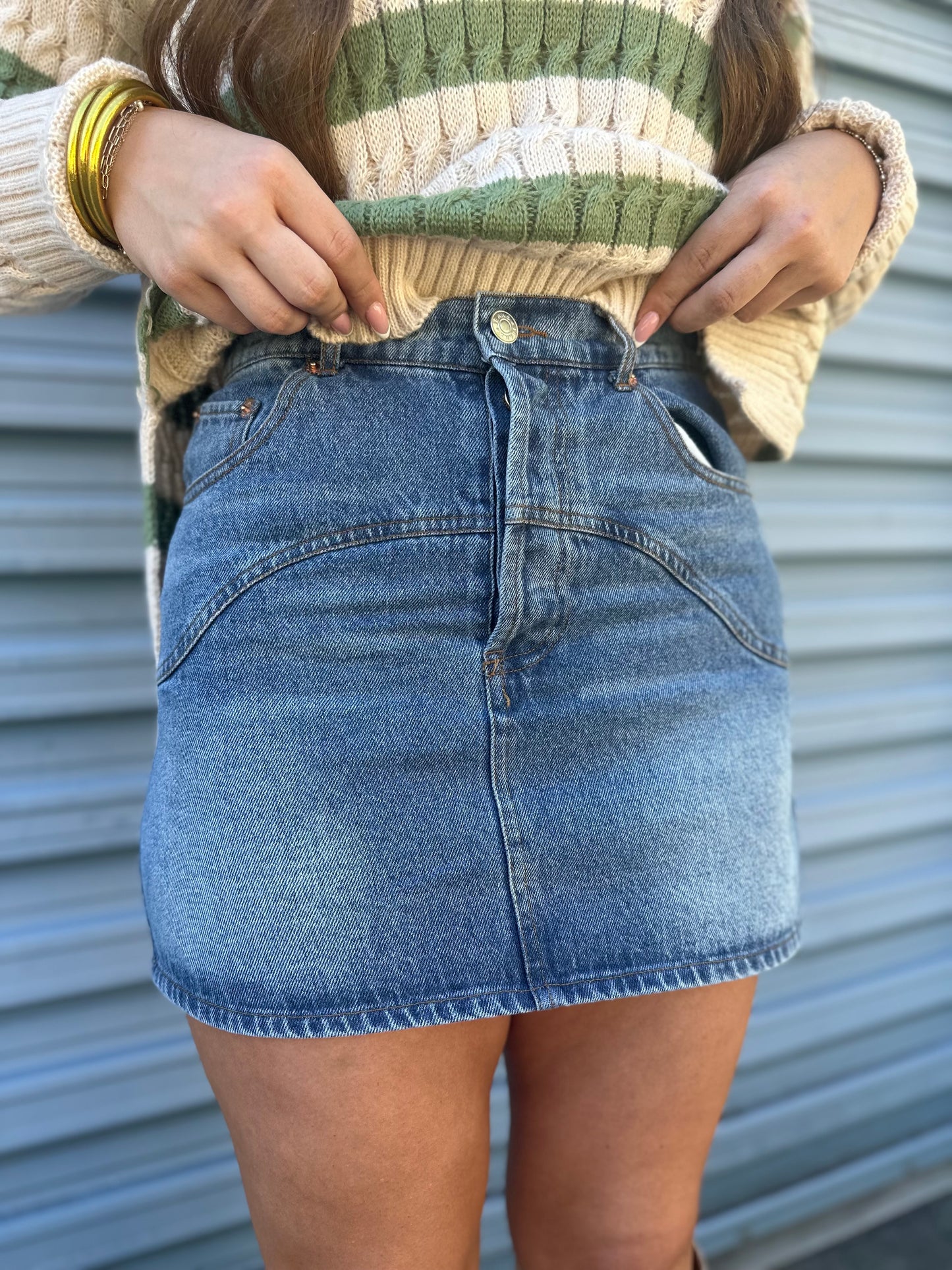 Sweet Carolina denim skirt