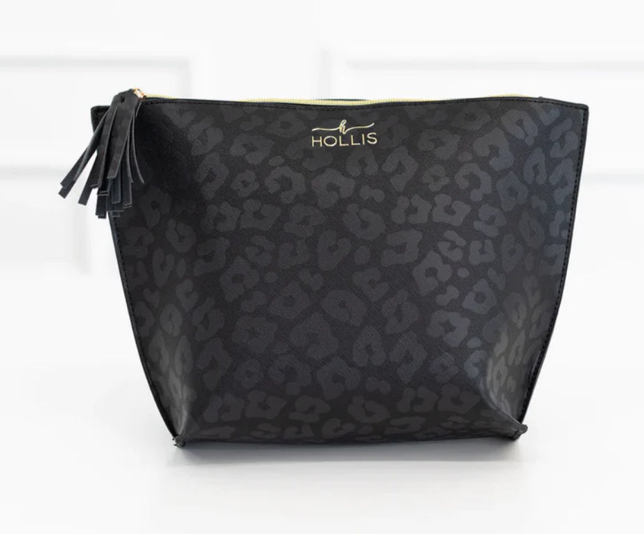 Hollis Black Leopard Camilla