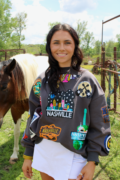 Tennessee Glitz sequin pullover