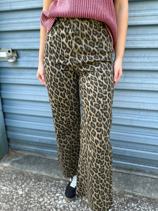Wild Side Wide Leg Jeans
