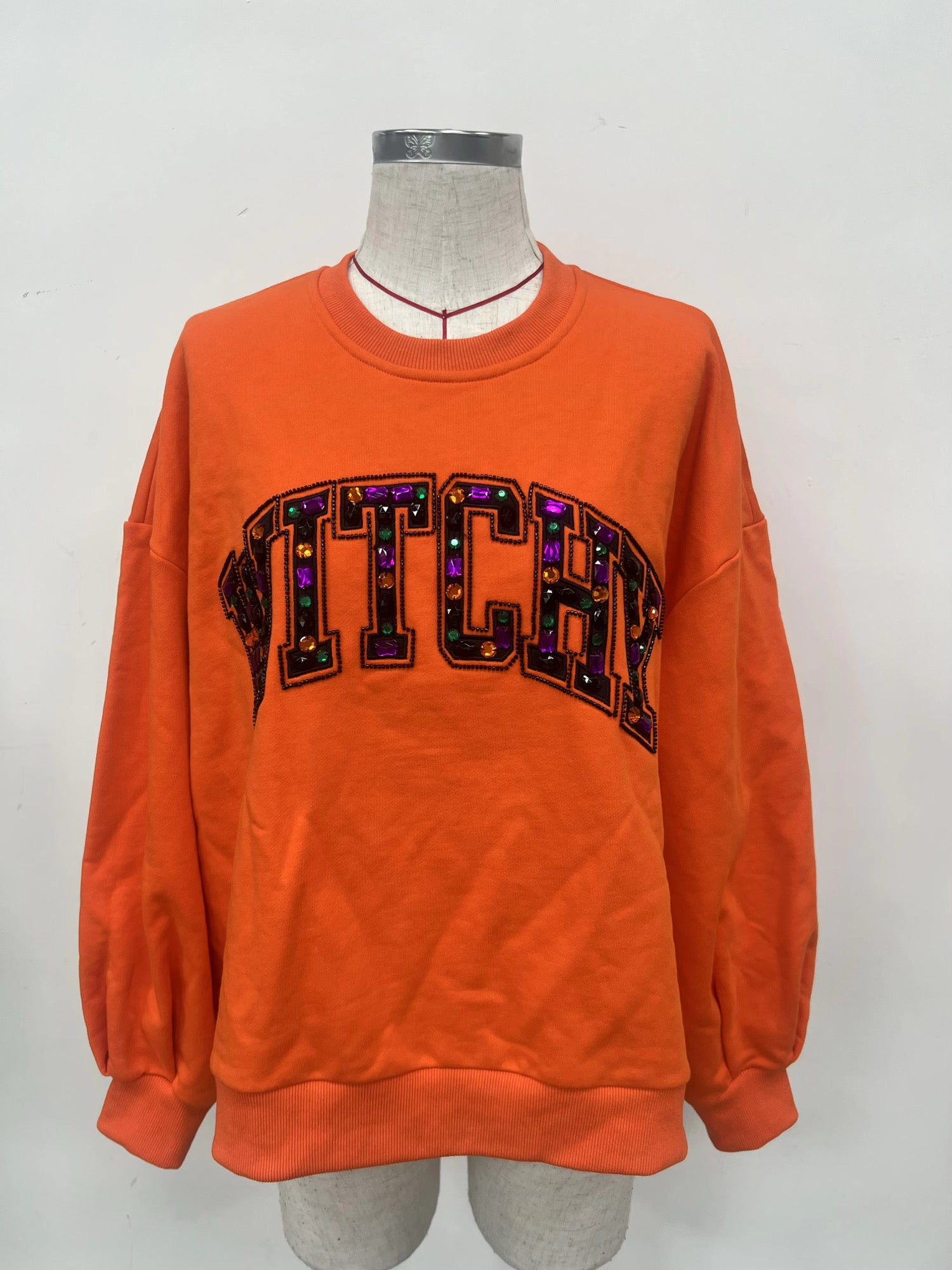 Witchy jeweled glam pullover - END OF JUNE