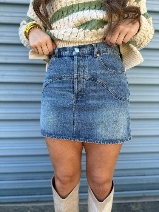 Sweet Carolina denim skirt