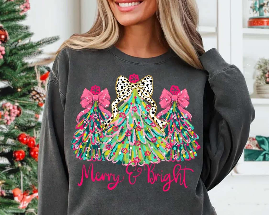 Merry & Bright pullover