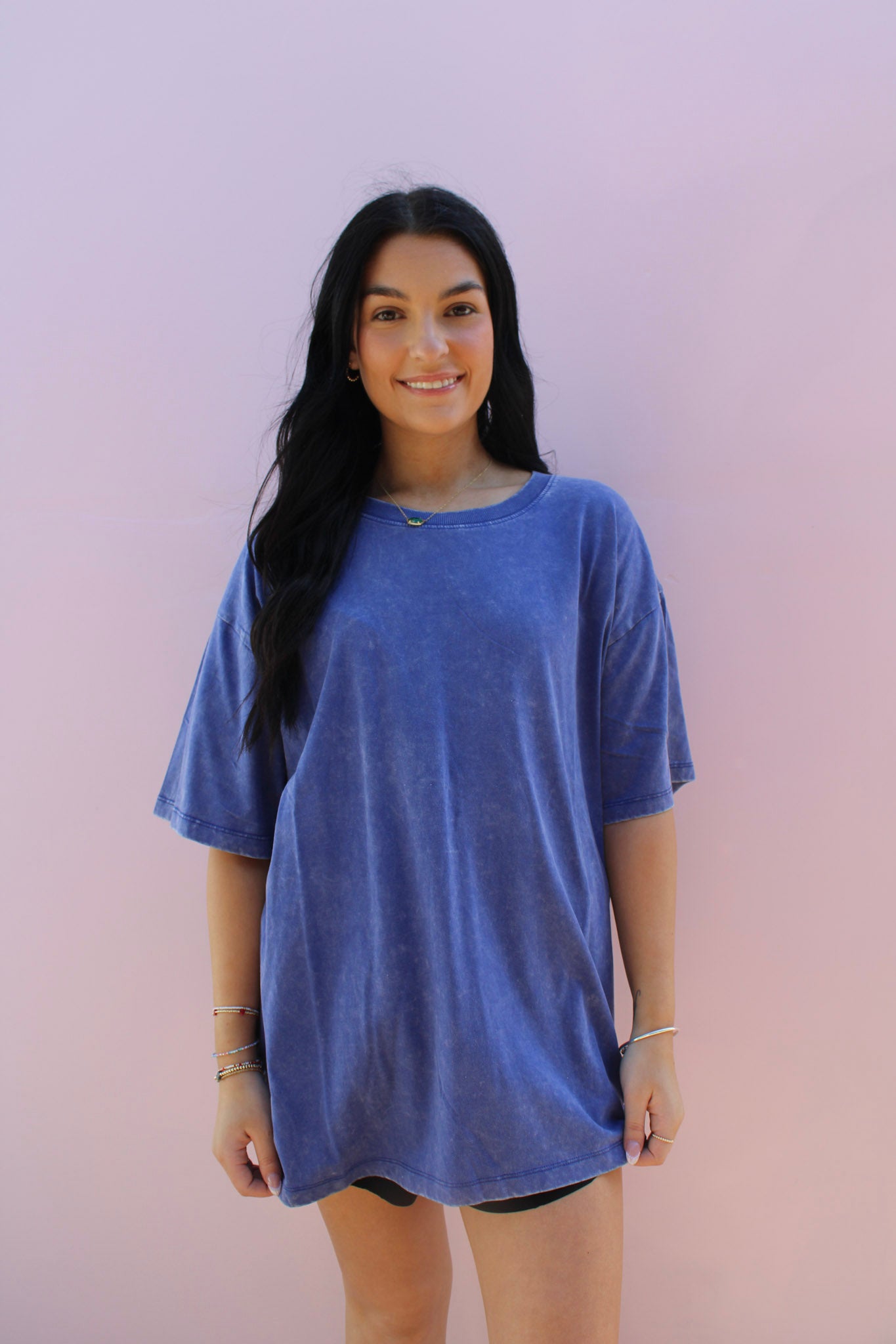 Sweet & Simple Acid Wash Tee