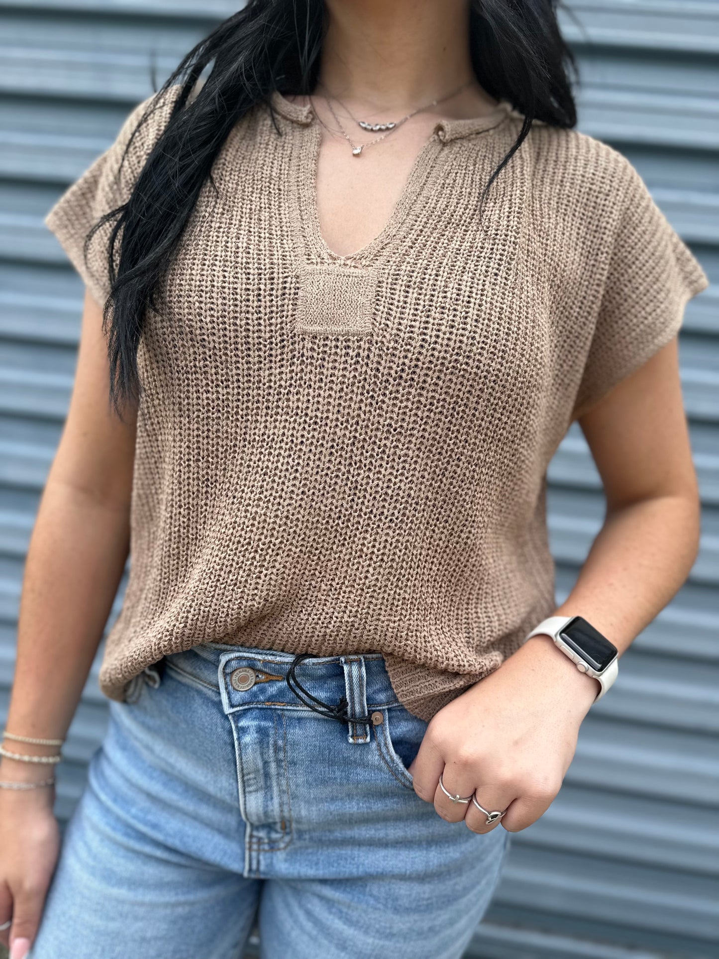 The Neutral Knit top