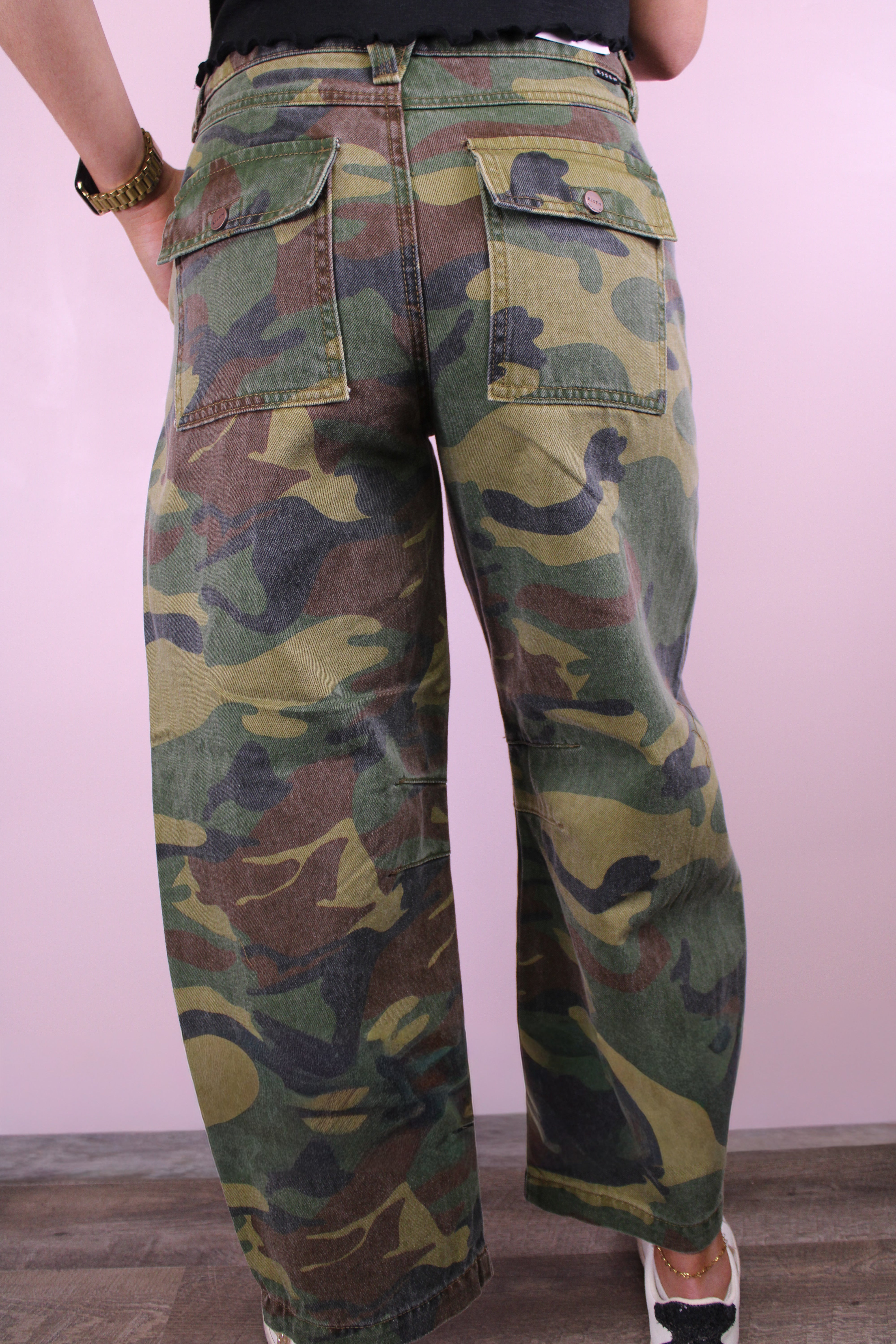 Trailblazer Camo Barrel Jeans