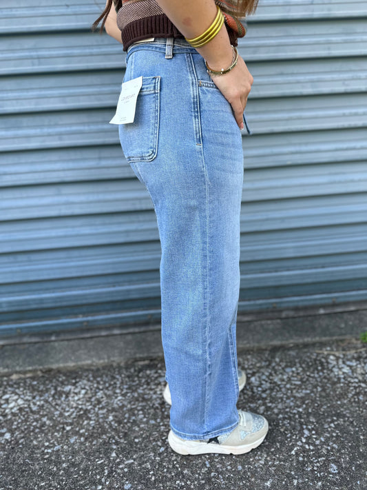 Blake Tie Barrel Jeans