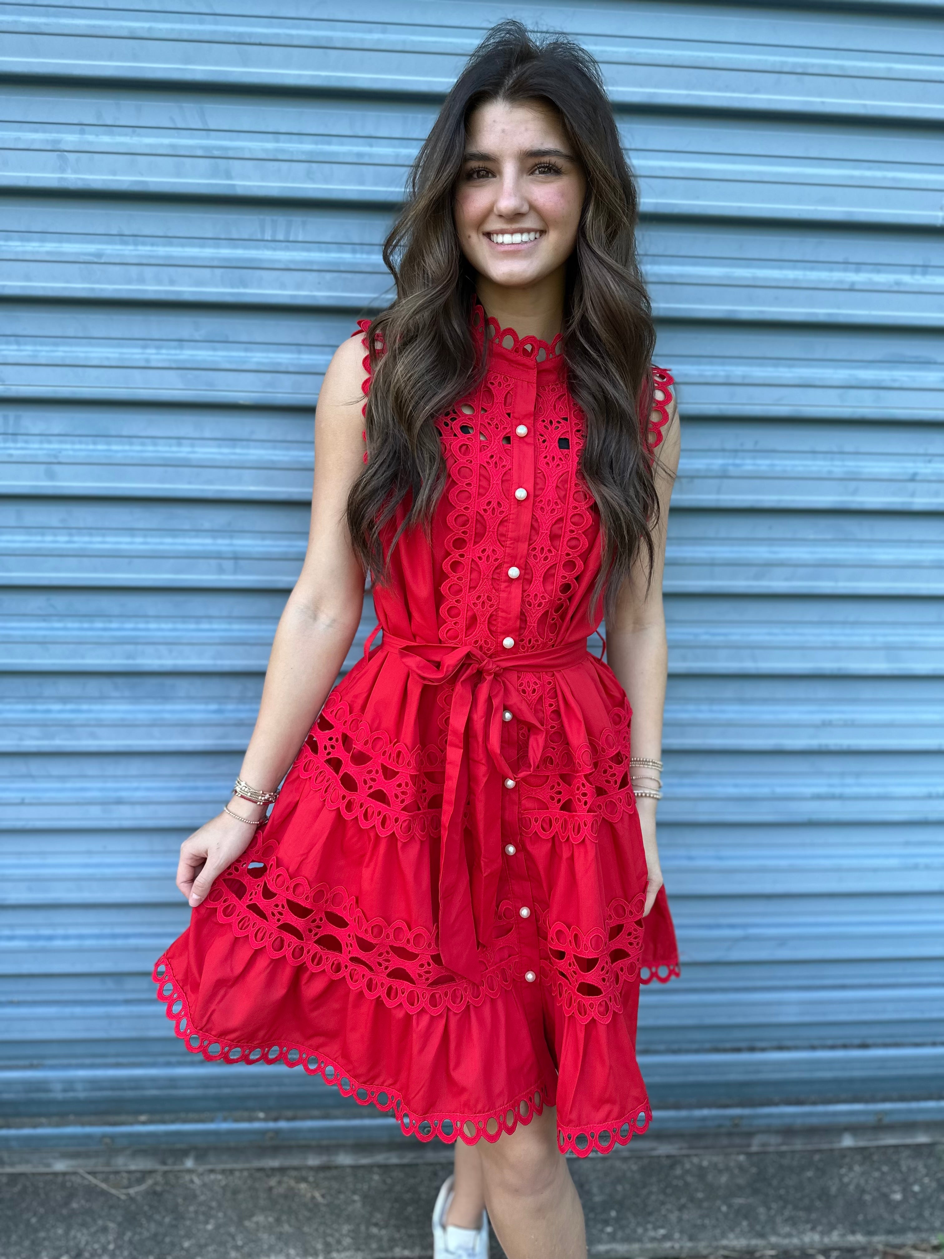 Scarlett Elegance Pearl Dress