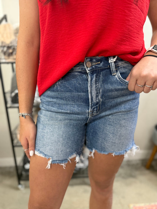Jayda High Rise boyfriend shorts