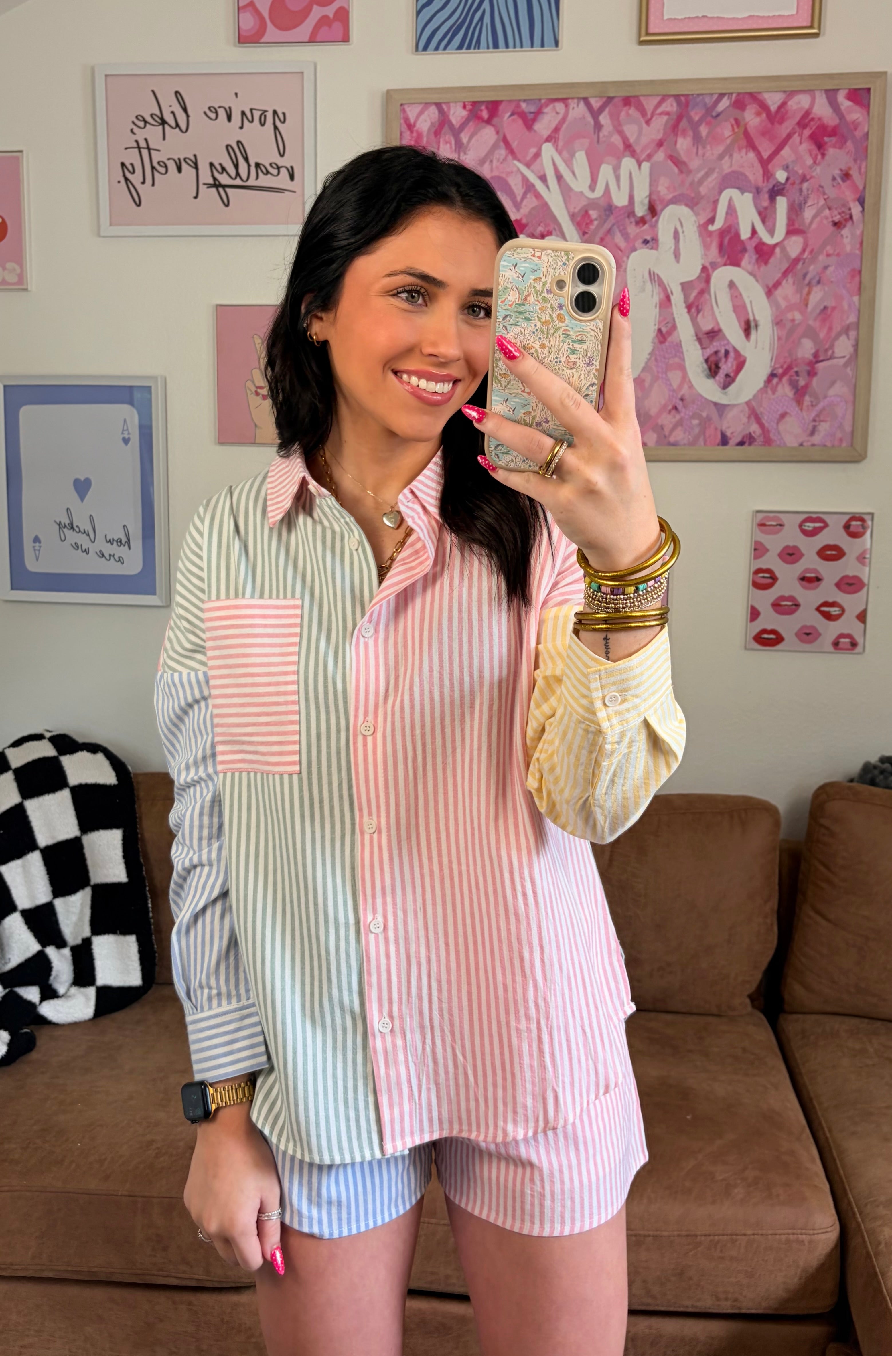 The Sherbet Stripe Set