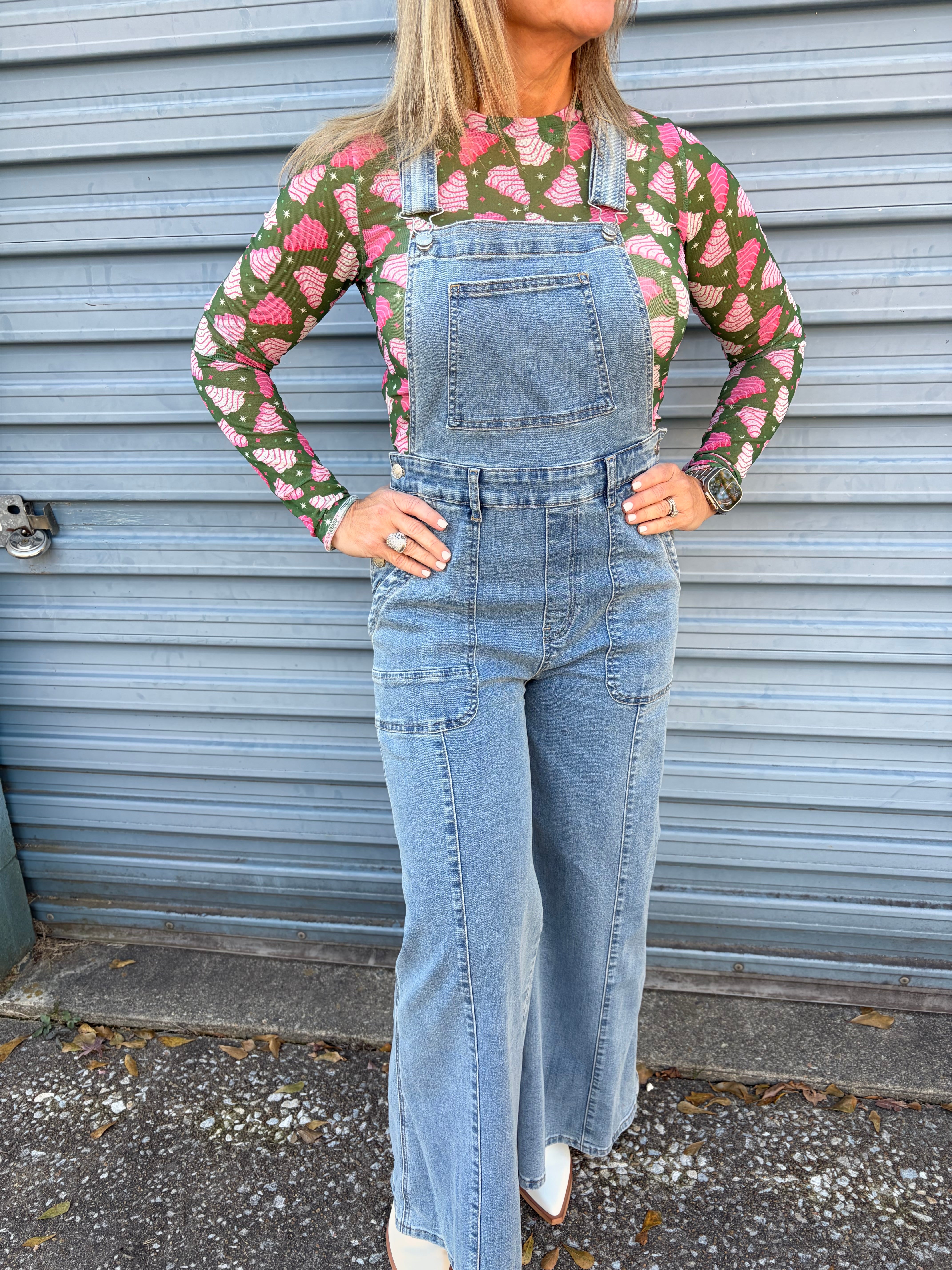 Downtown Drift Palazzo Overall