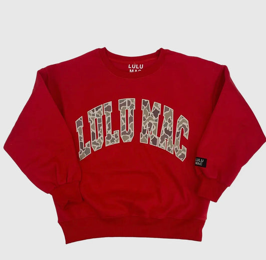 Lulu Mac camo pullover