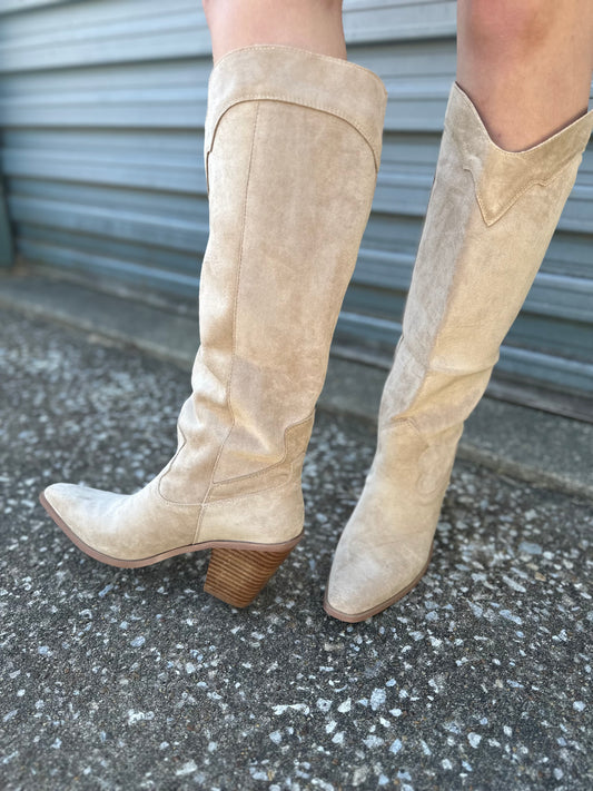 Fall is here suede boots