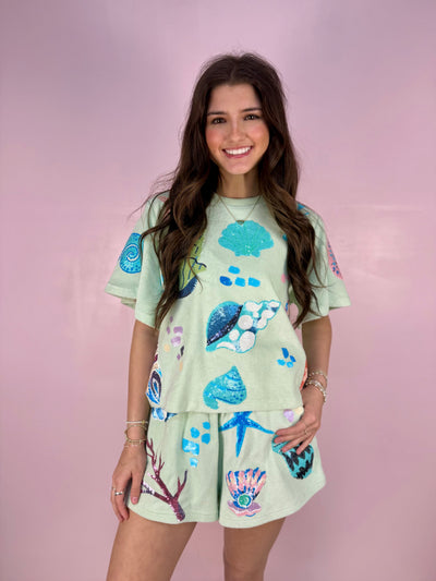 Saltwater sparkle terry cloth set - Preorder