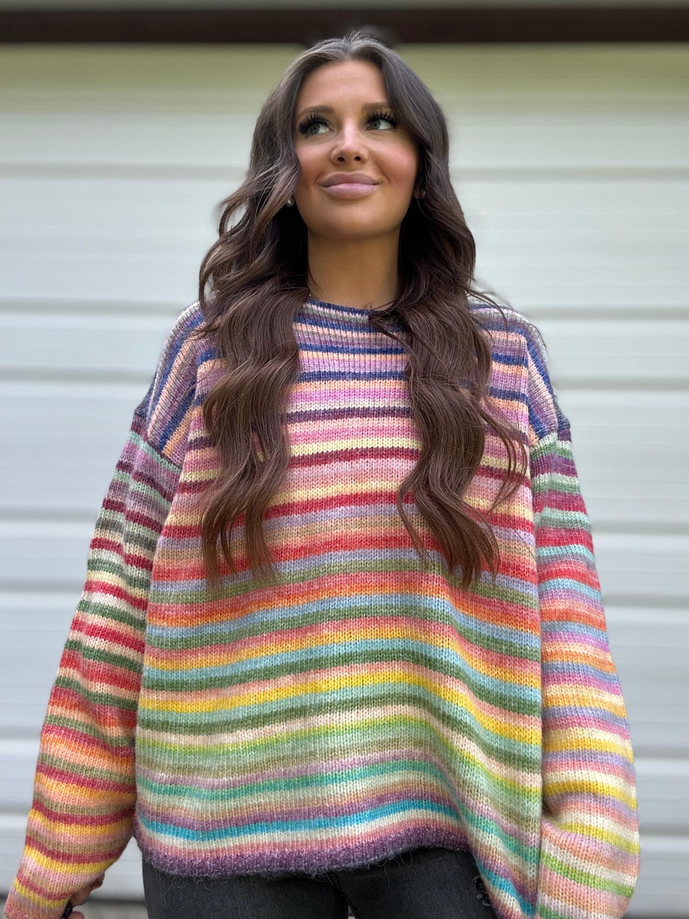 Rainbow Stripe Cozy