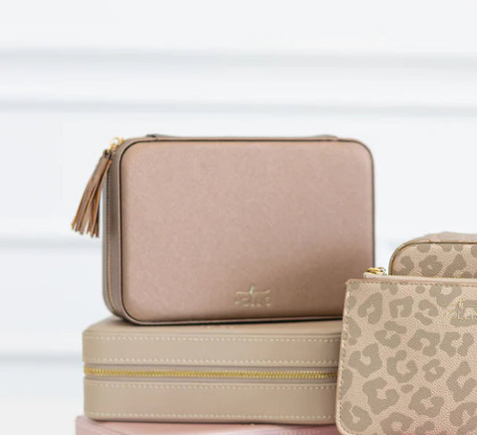 Hollis Metallic Mocha Jewelry Organizer