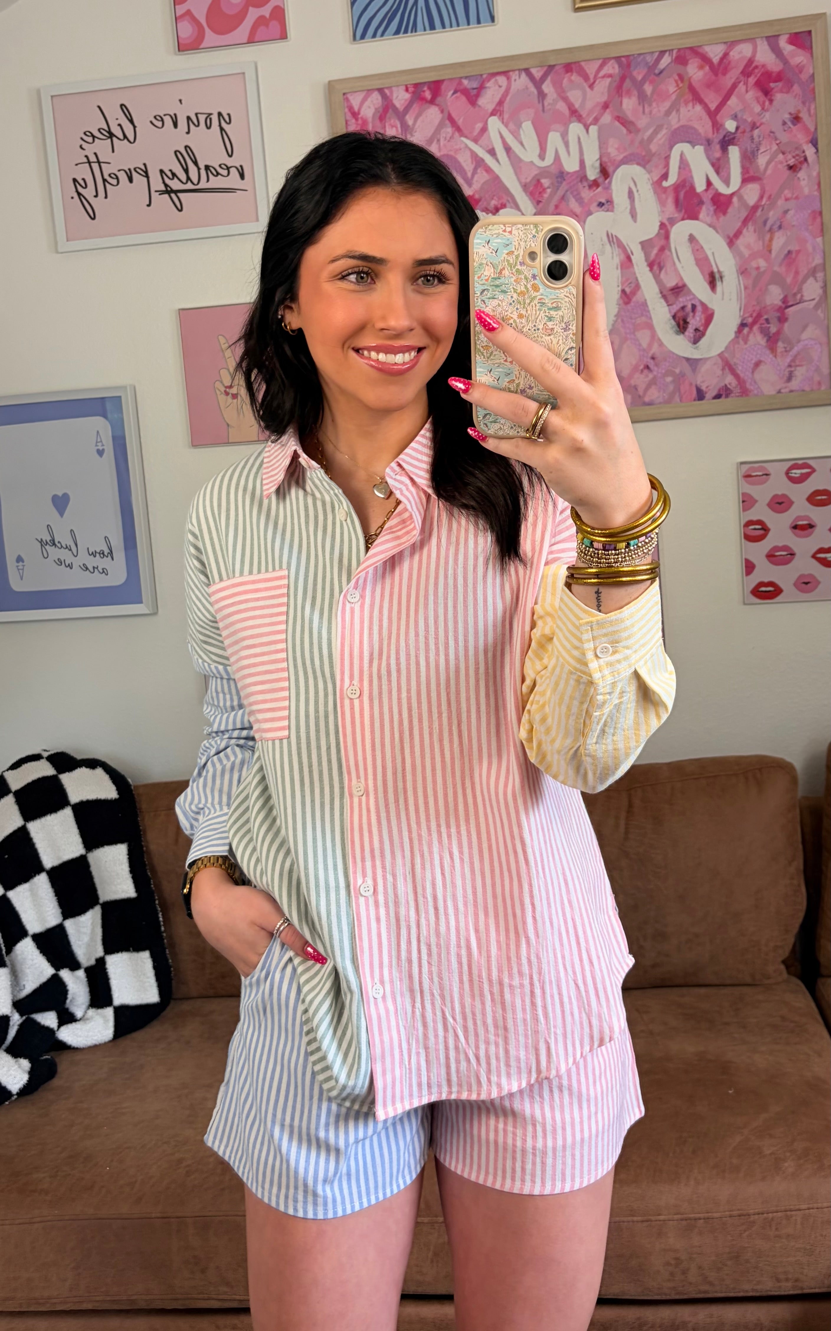 The Sherbet Stripe Set