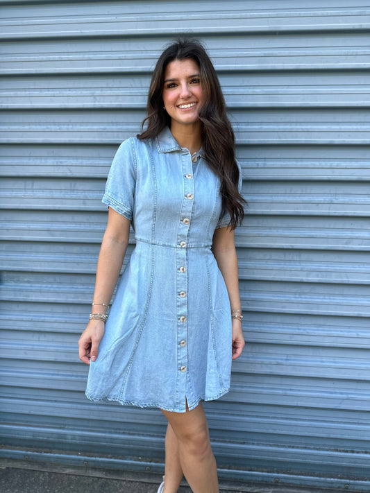 Blue Jean Baby Dress