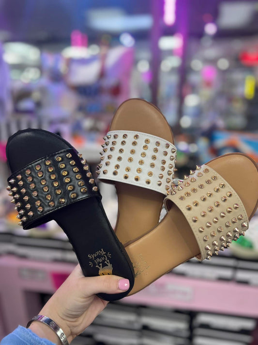 Studded sandals