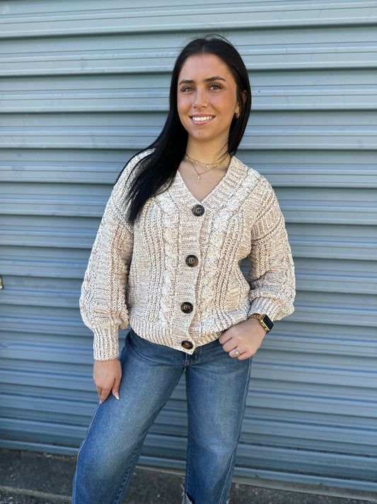 Fireside cozy cardigan