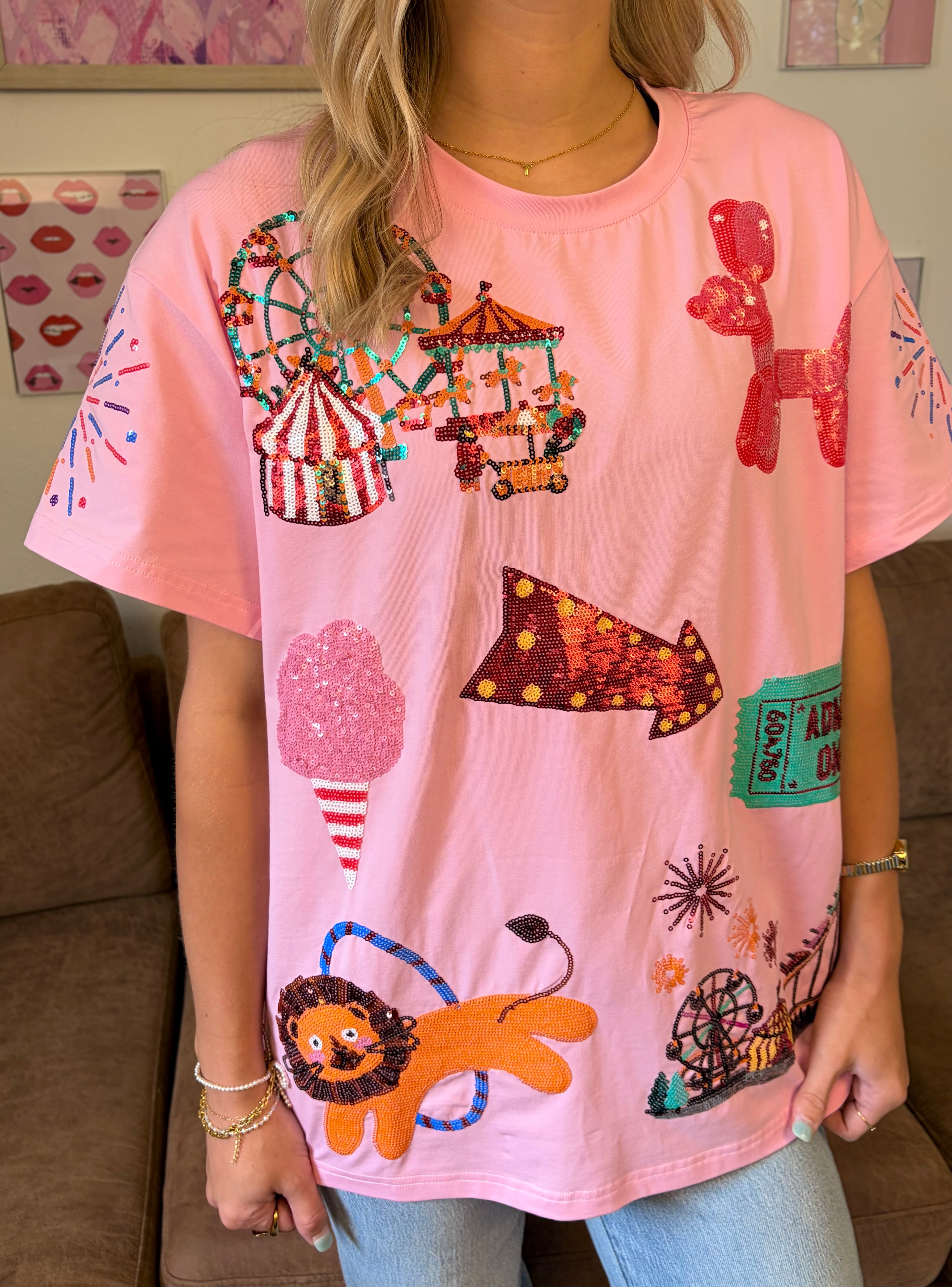 Fair Days Forever Sequin Tee | PREORDER | END of August / early SEP!
