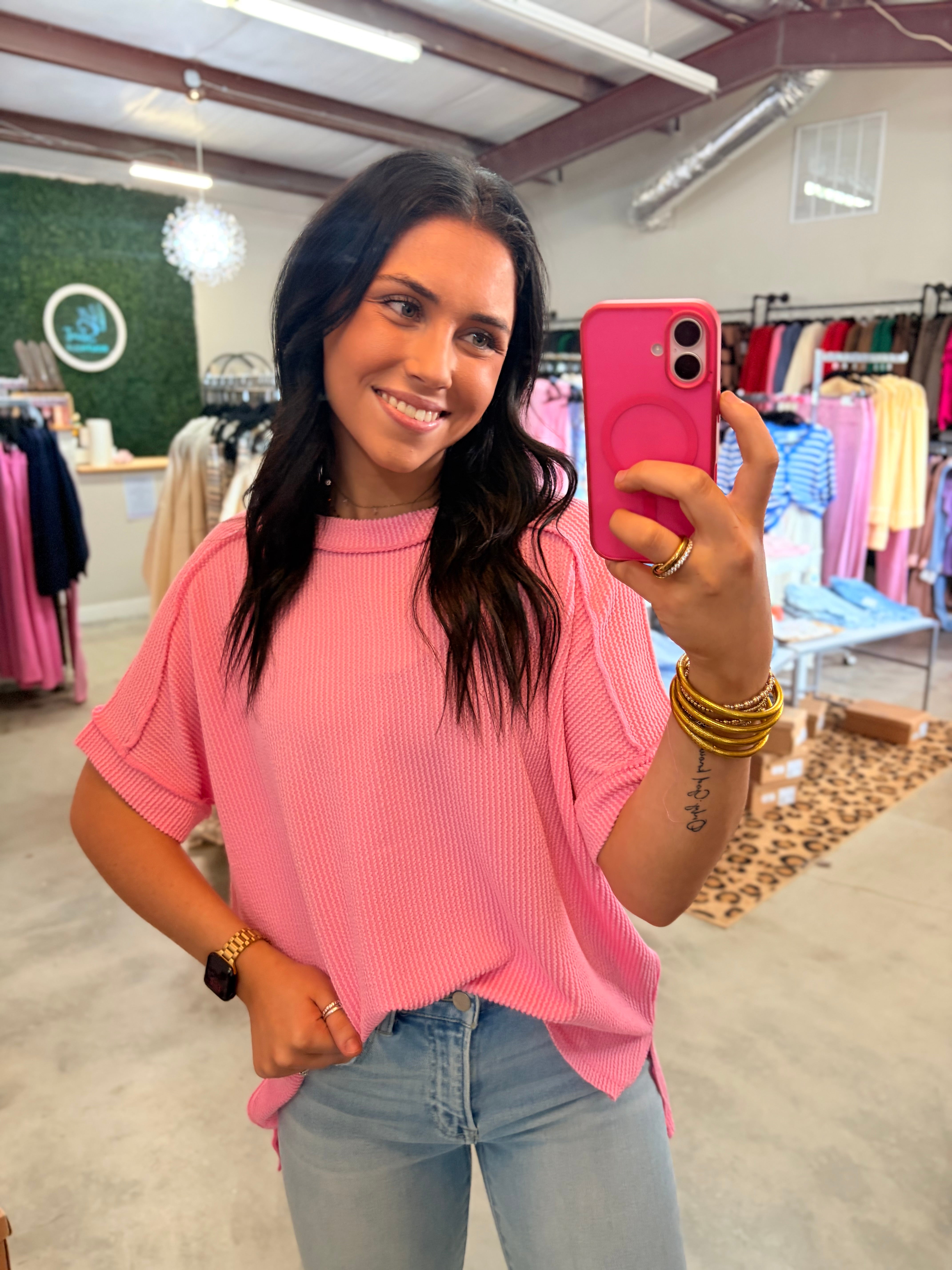 The Cuffed Comfort Top