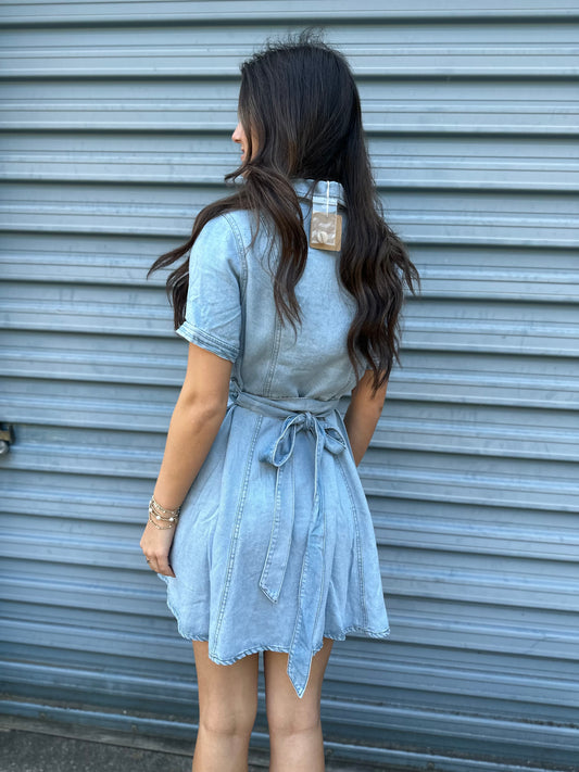 Blue Jean Baby Dress