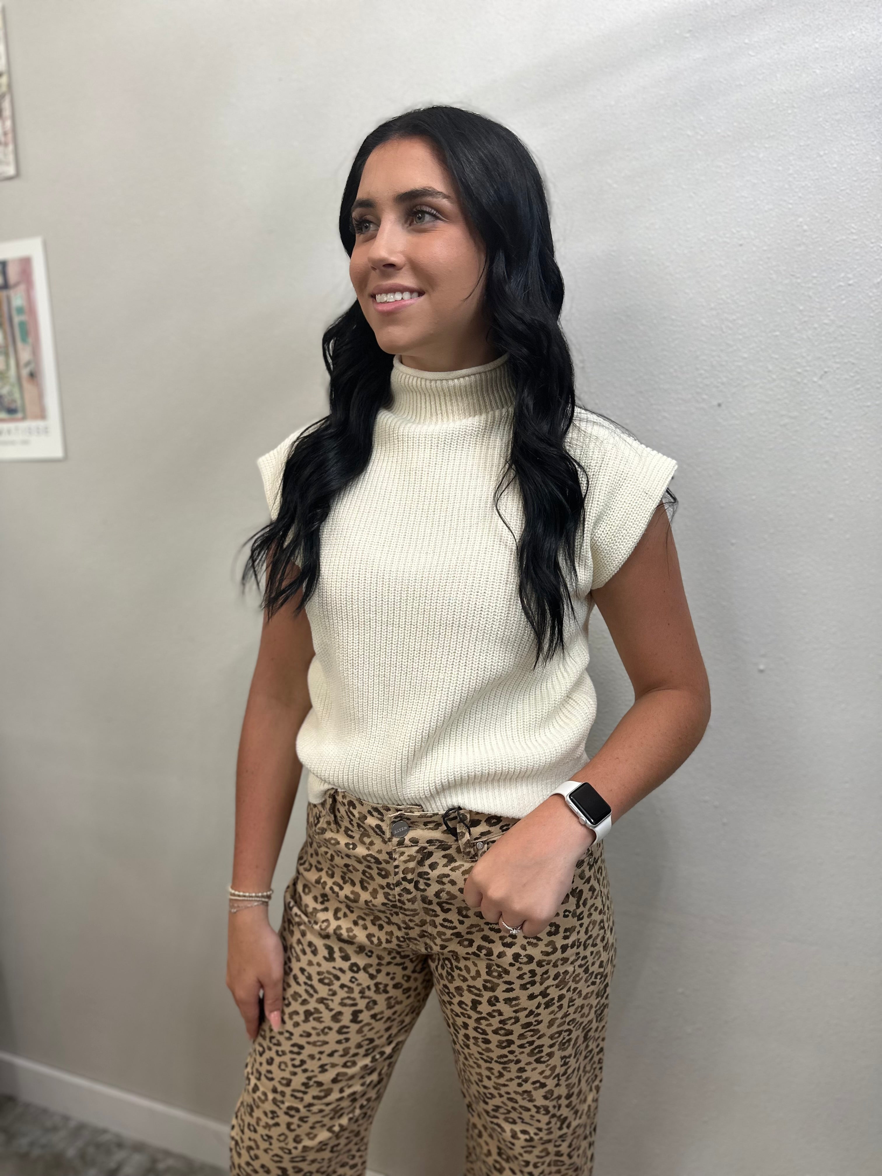 Mock Neck Magic Sweater