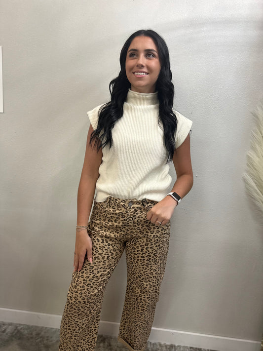 Mock Neck Magic Sweater