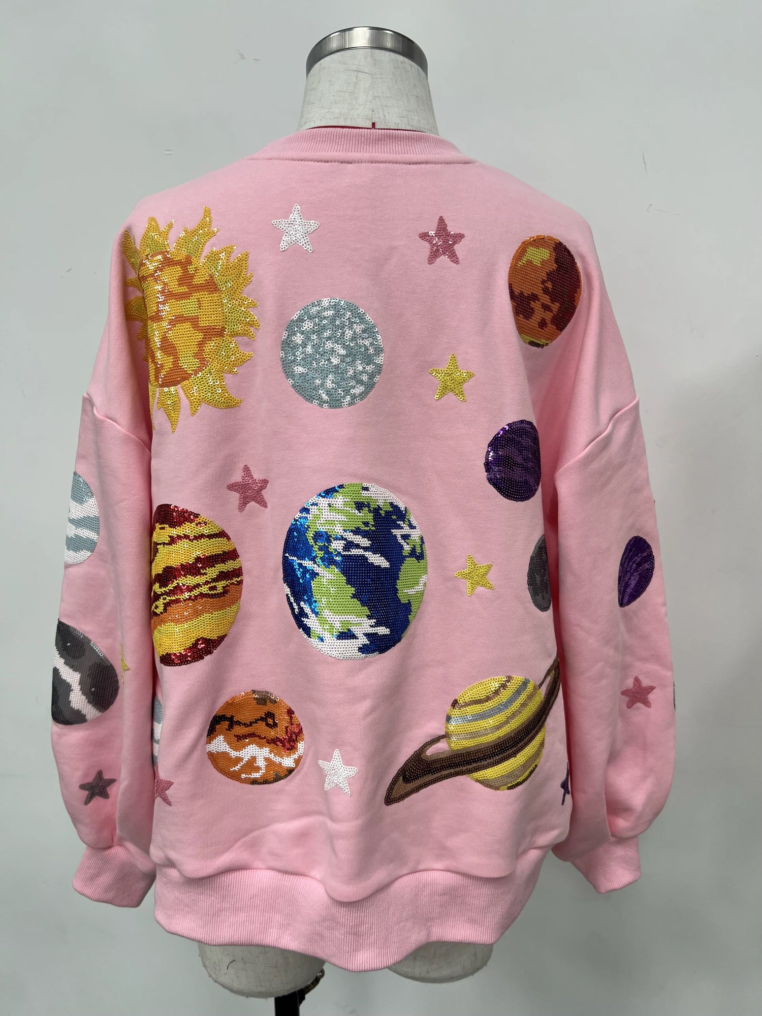Across the galaxy sequin pullover | PREORDER