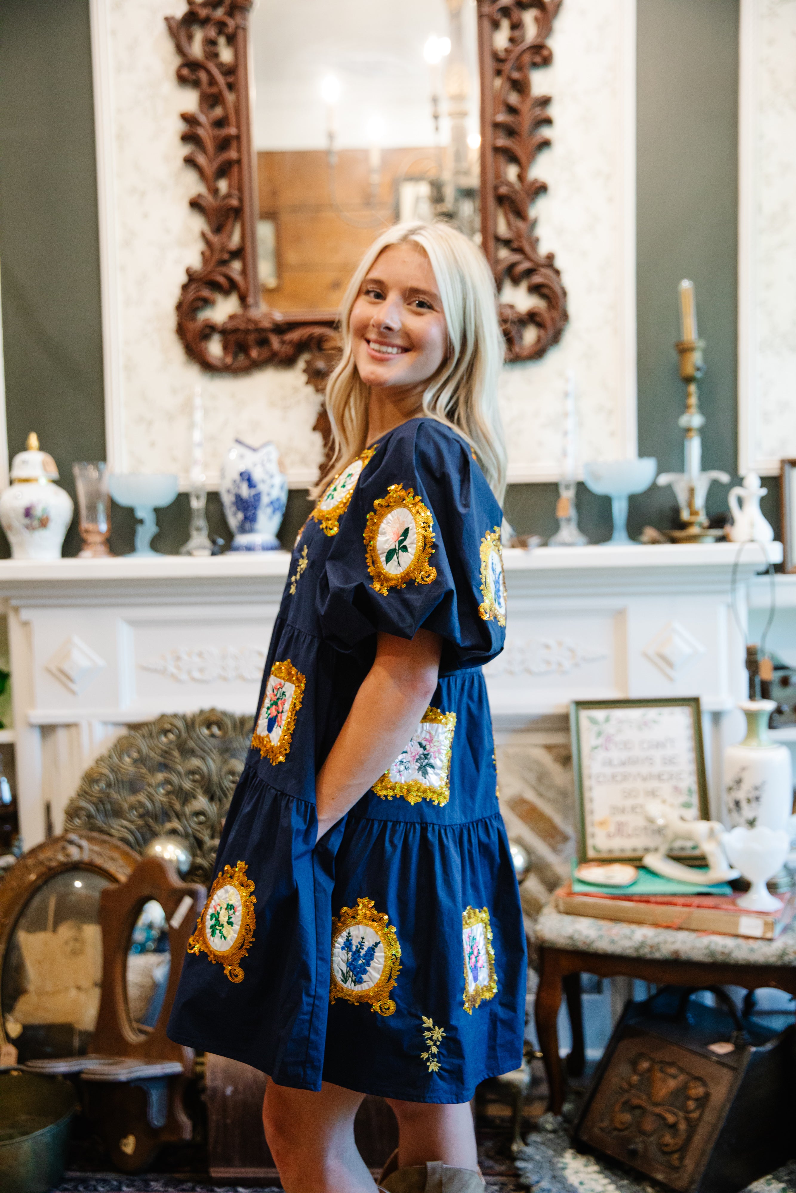 The heirloom gallery tiered dress - PREORDER