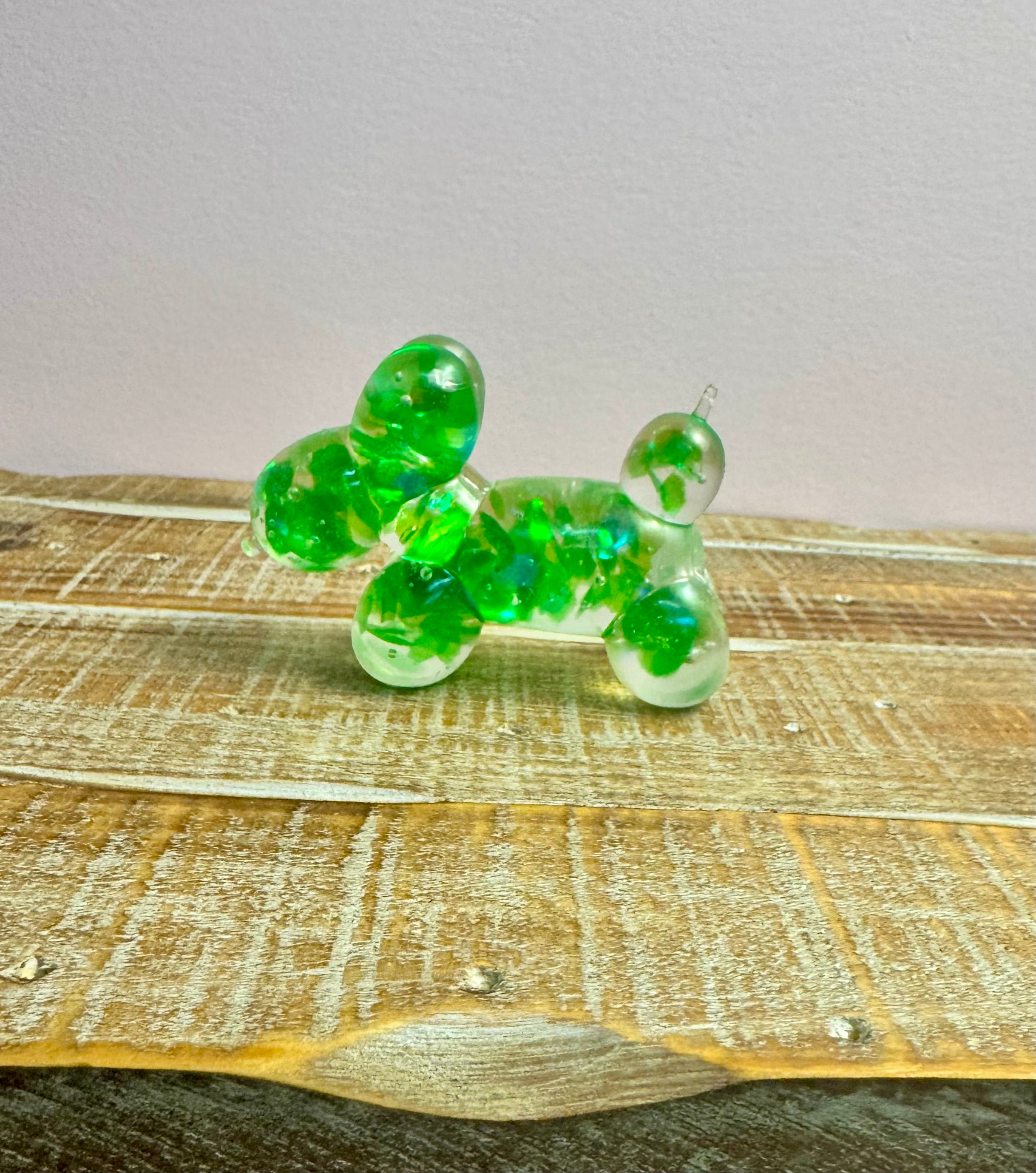 Squishy Glitter Balloon Dog Toy