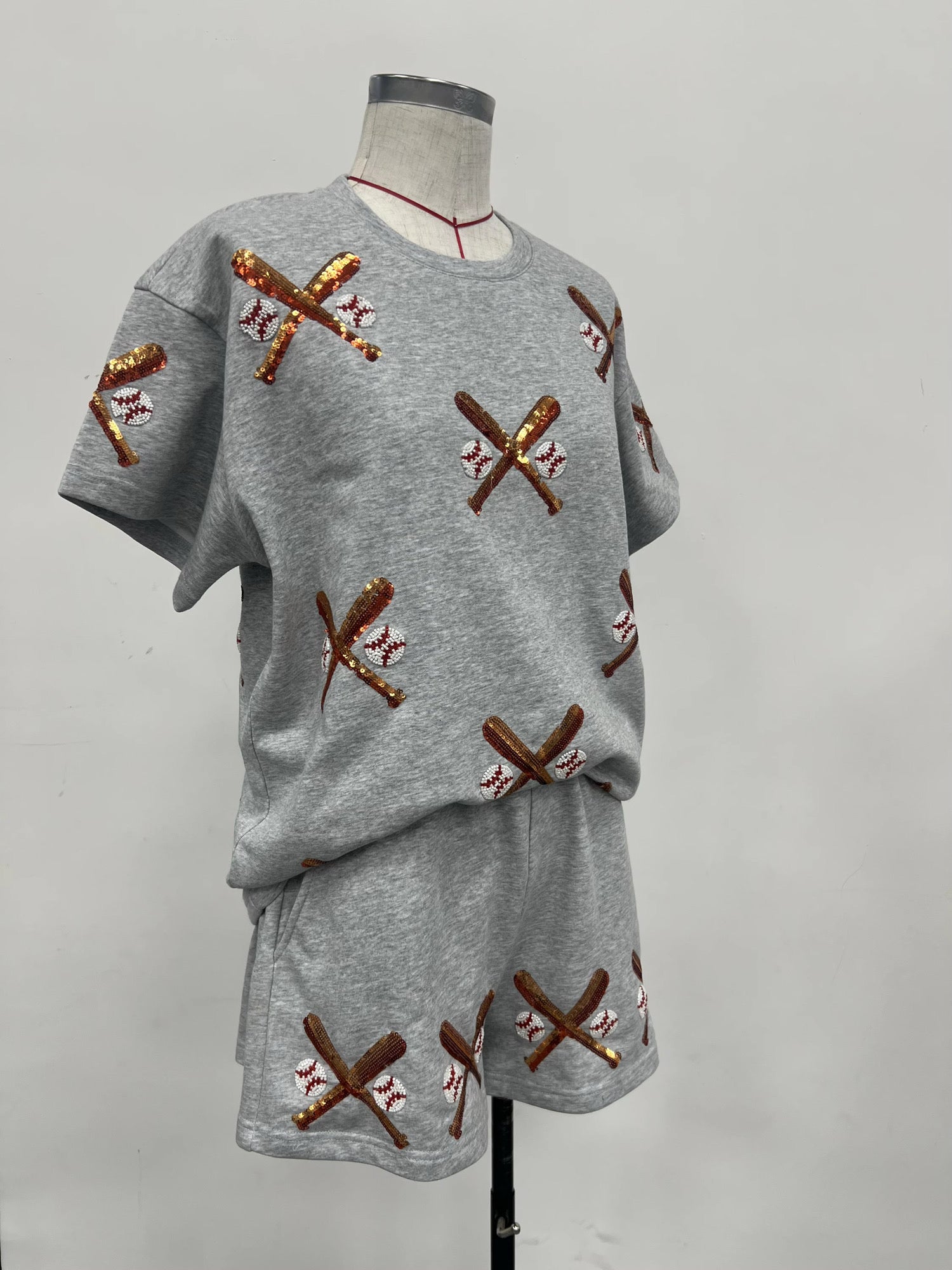 Baseball cutie sequin set