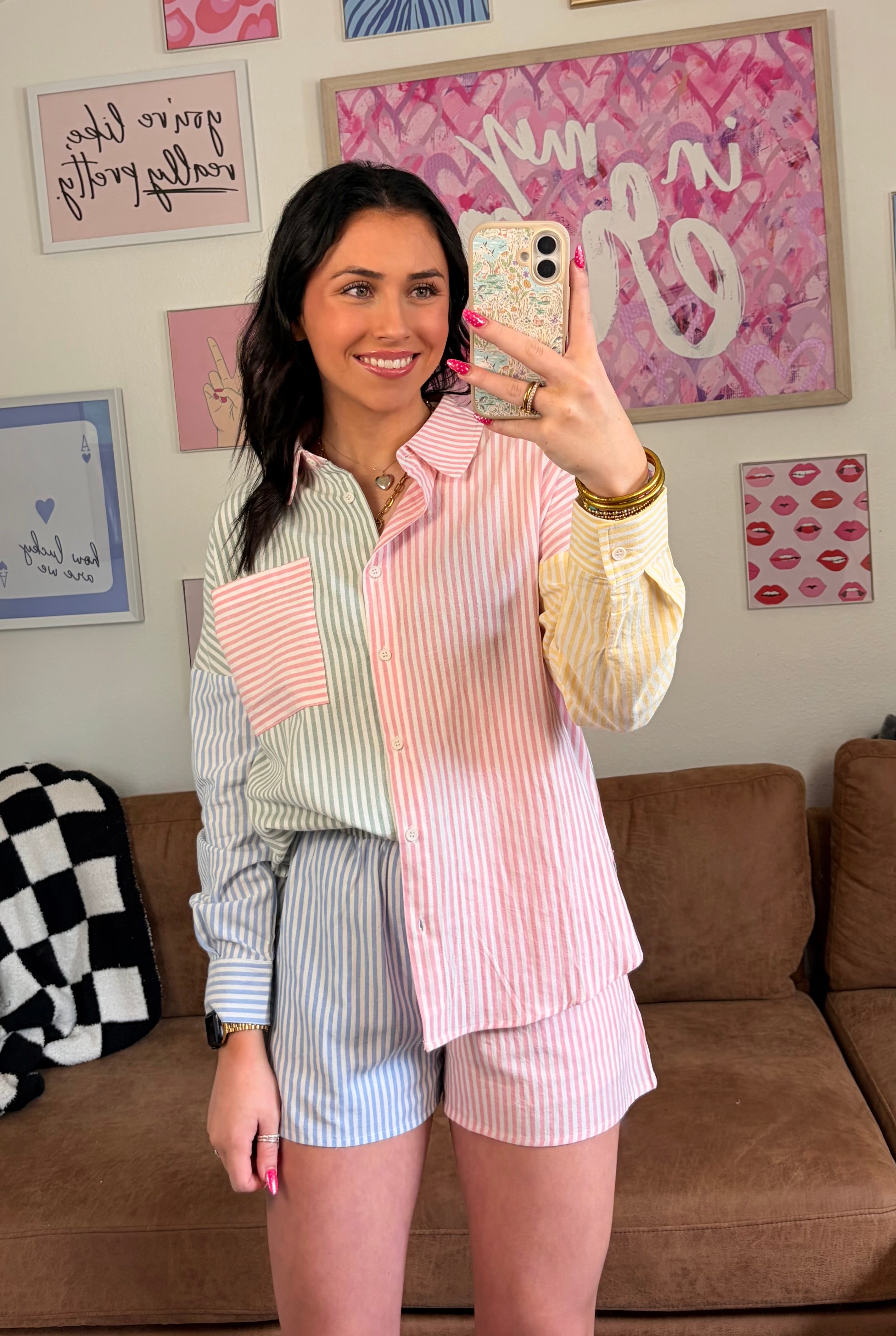 The Sherbet Stripe Set