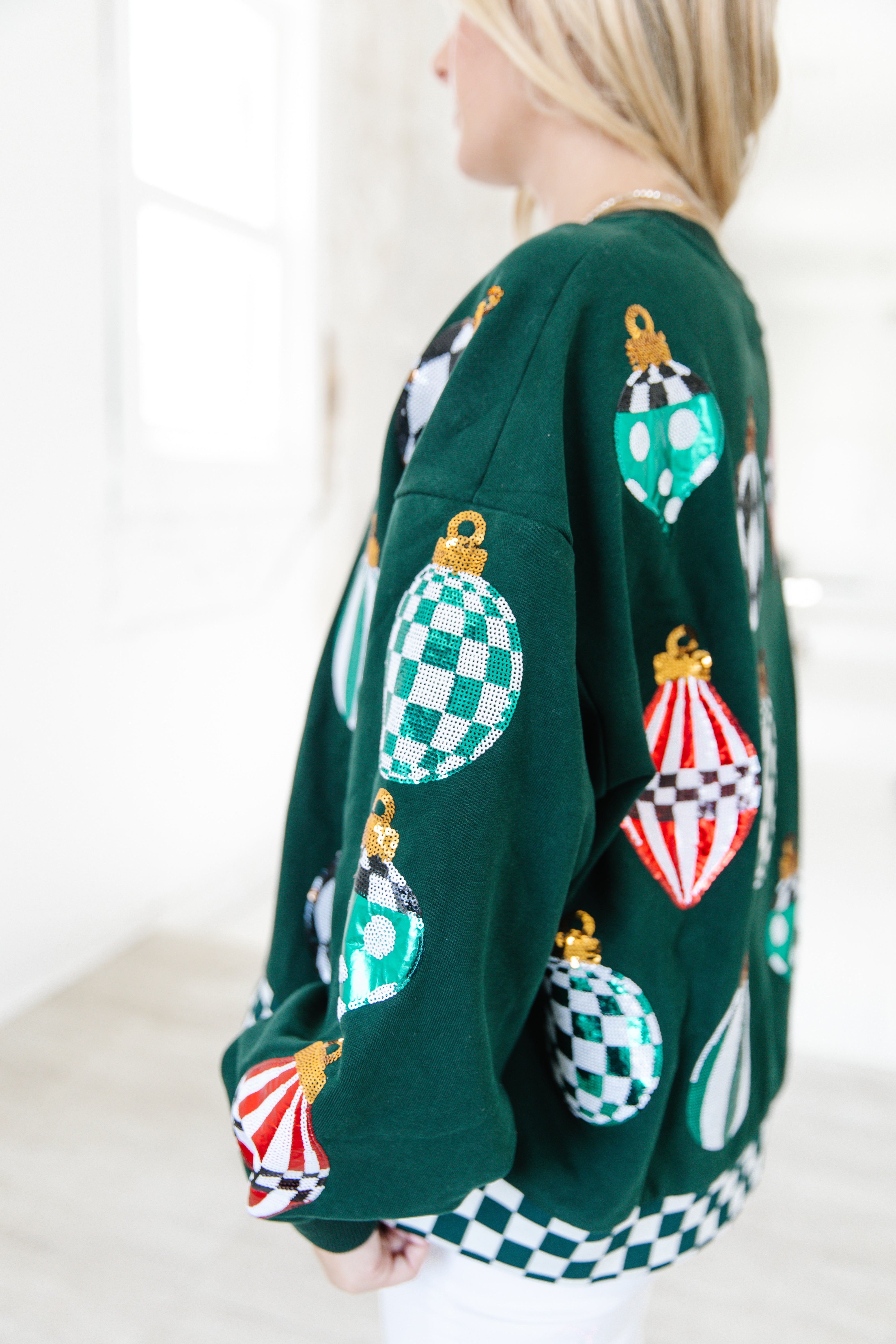 Merry & magic Mackenzie cheer sequin pullover | PREORDER