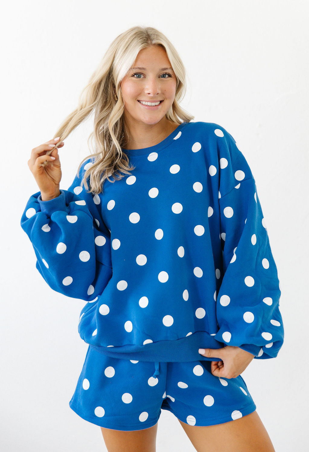 Paisley’s Polka Dot Set| Blue