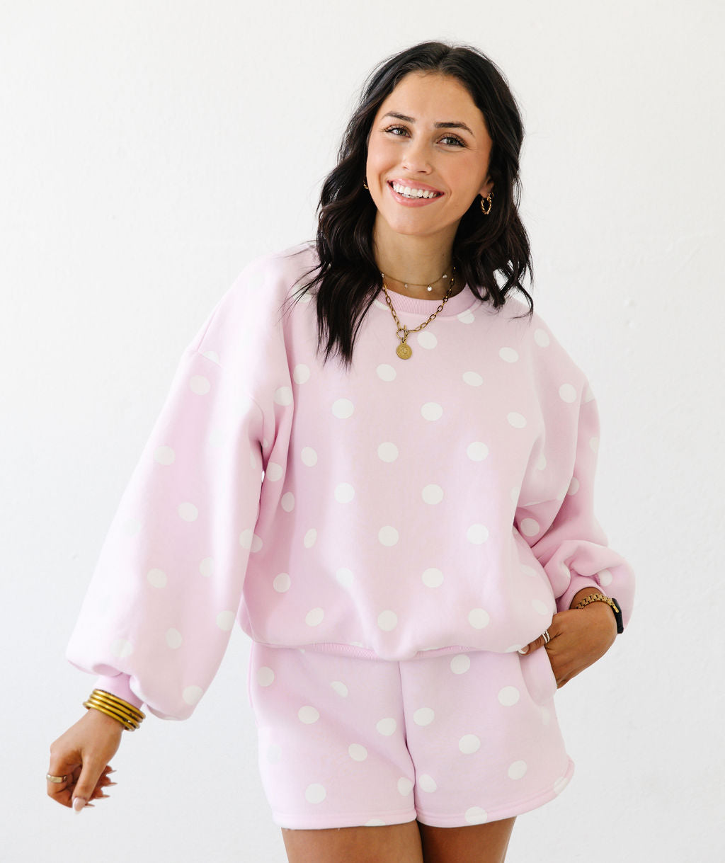 Paisley’s Polka Dot Set| Pink