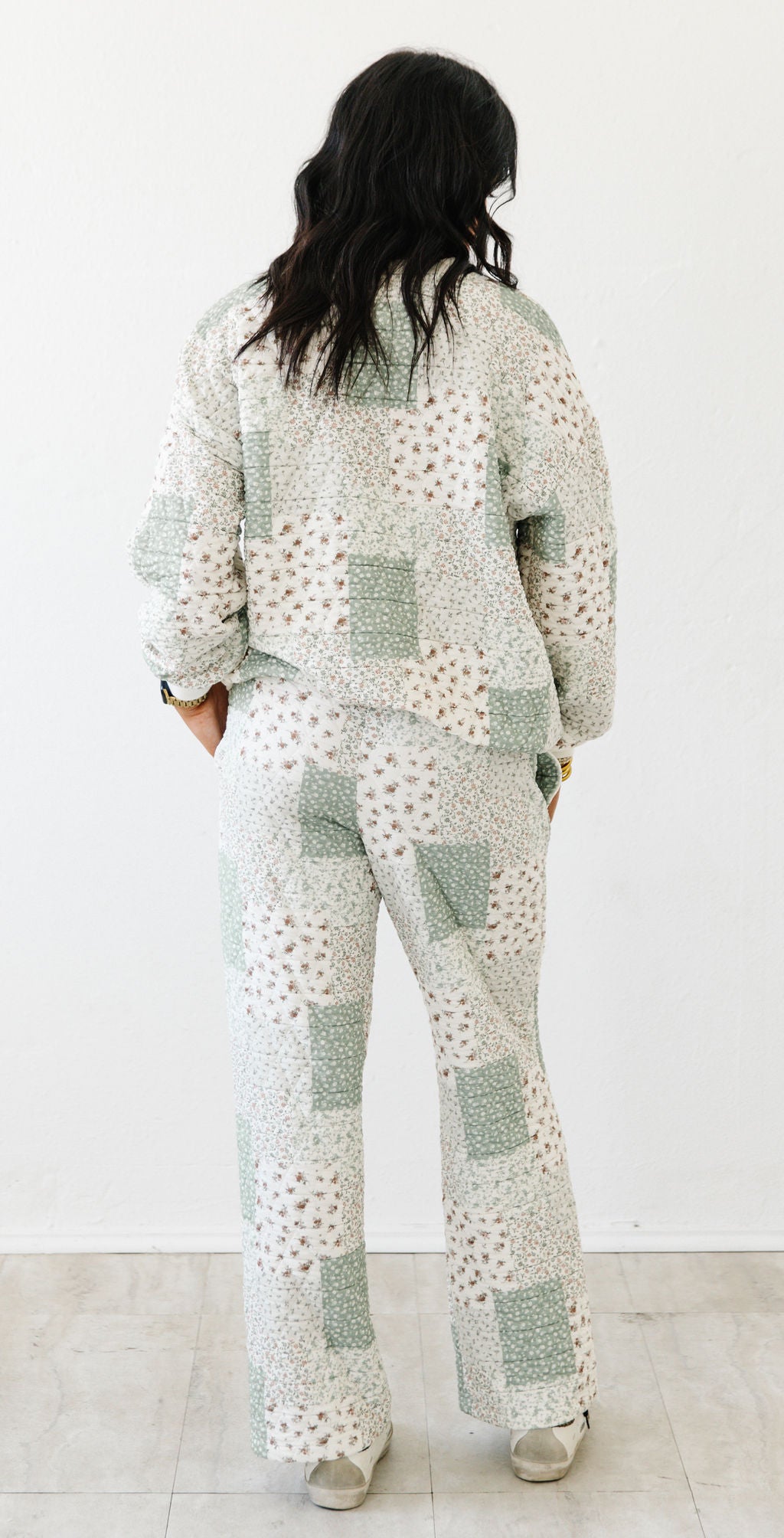 Fiona’s Quilt Lounge Set| Olive Multi