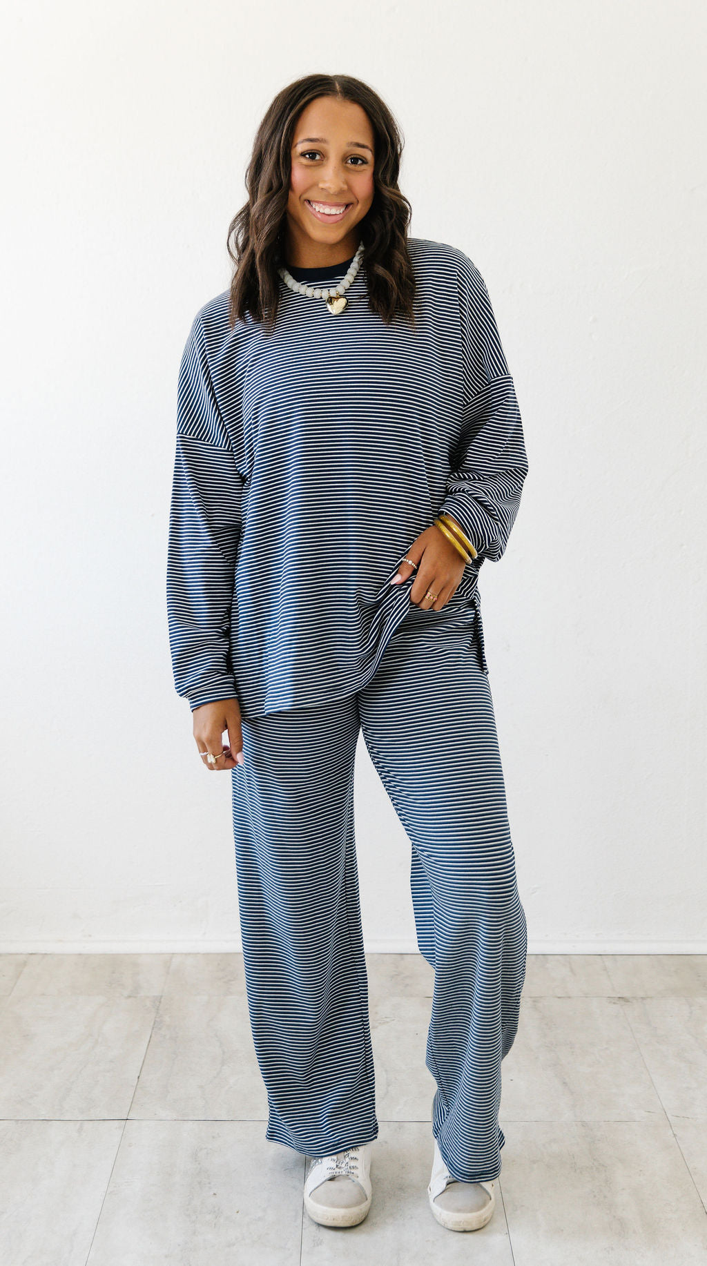 Cozy in Color Long Sleeve Top | Navy
