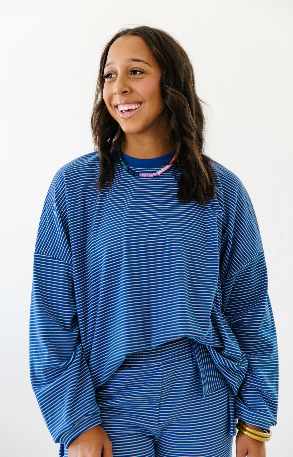 Cozy in Color Long Sleeve Top | Royal