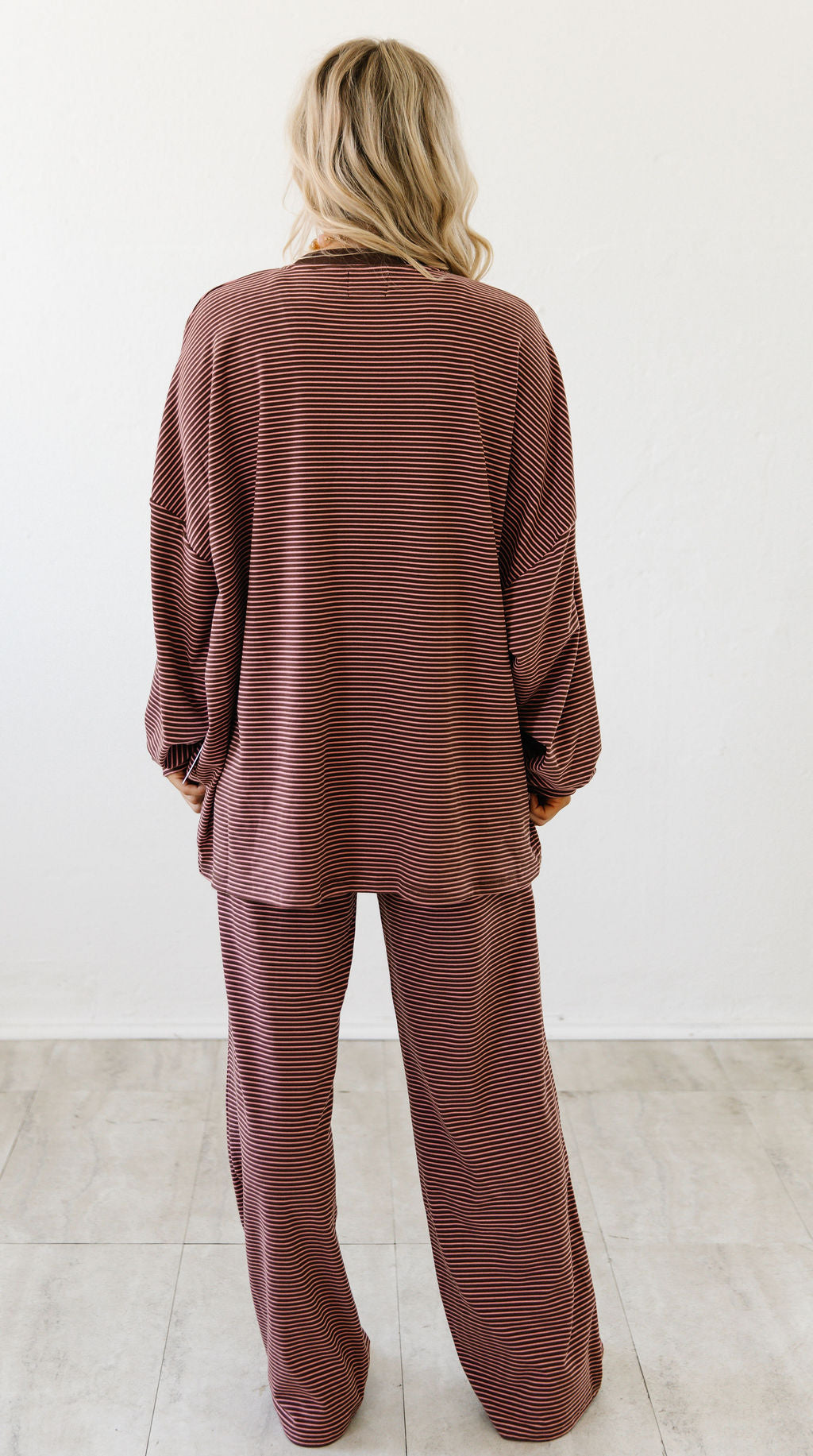 Cozy in Color Pants | Brown-Pink