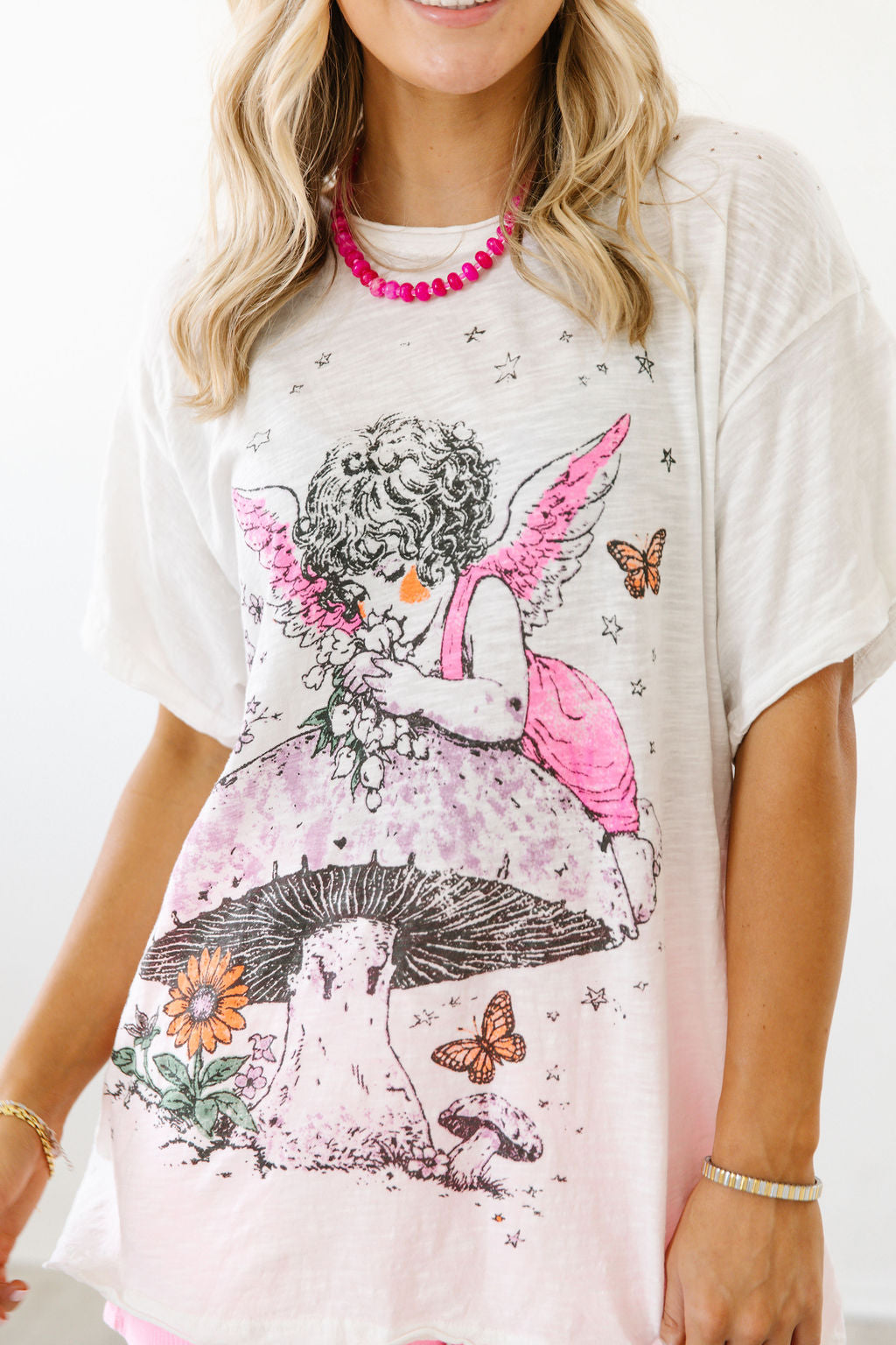 House of Jaded Gypsy Worn and Weathered Fairy Tee