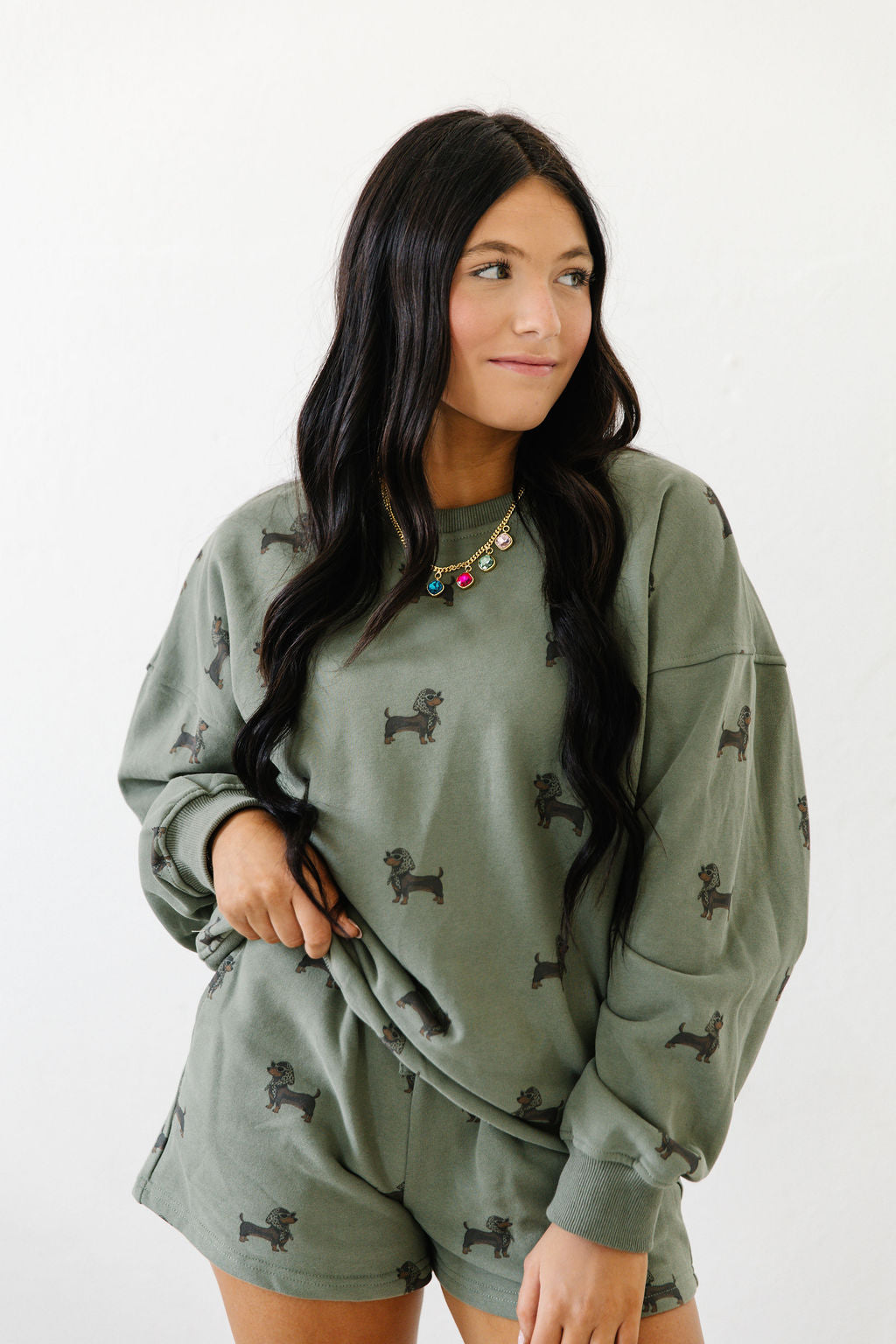 Weenie Love Lounge Set| Olive