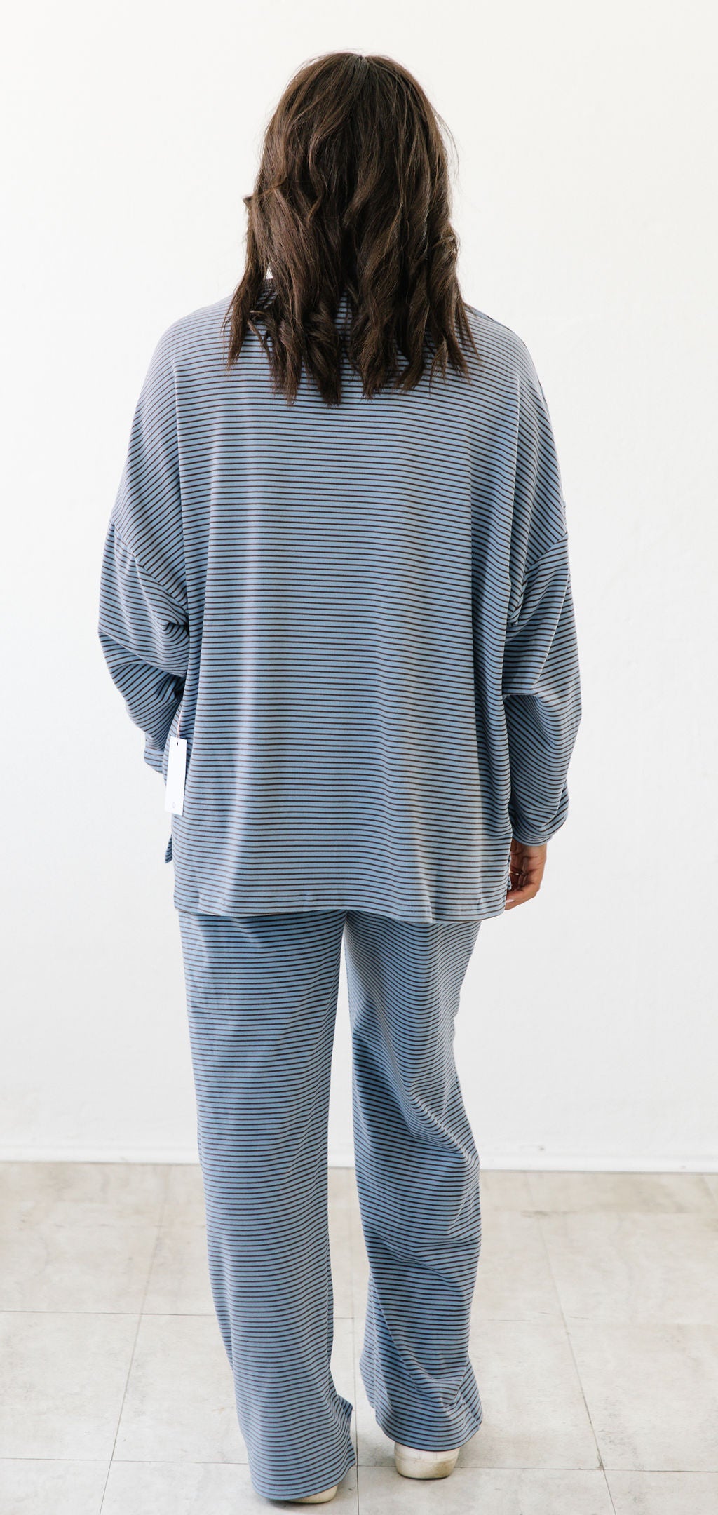 Cozy in Color Long Sleeve Top | Dusty-Blue