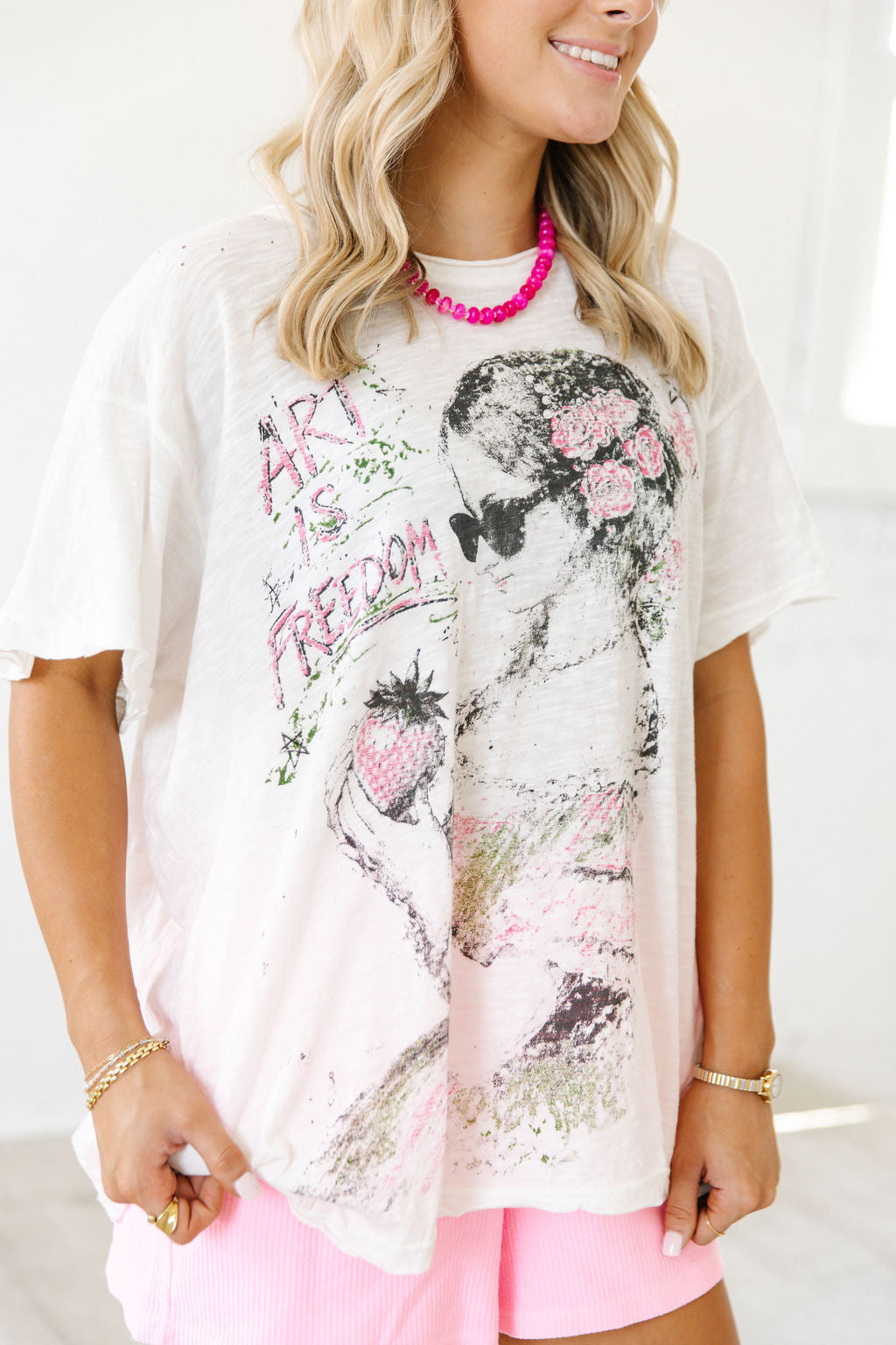 House of Jaded Gypsy Worn and Weathered Art Tee