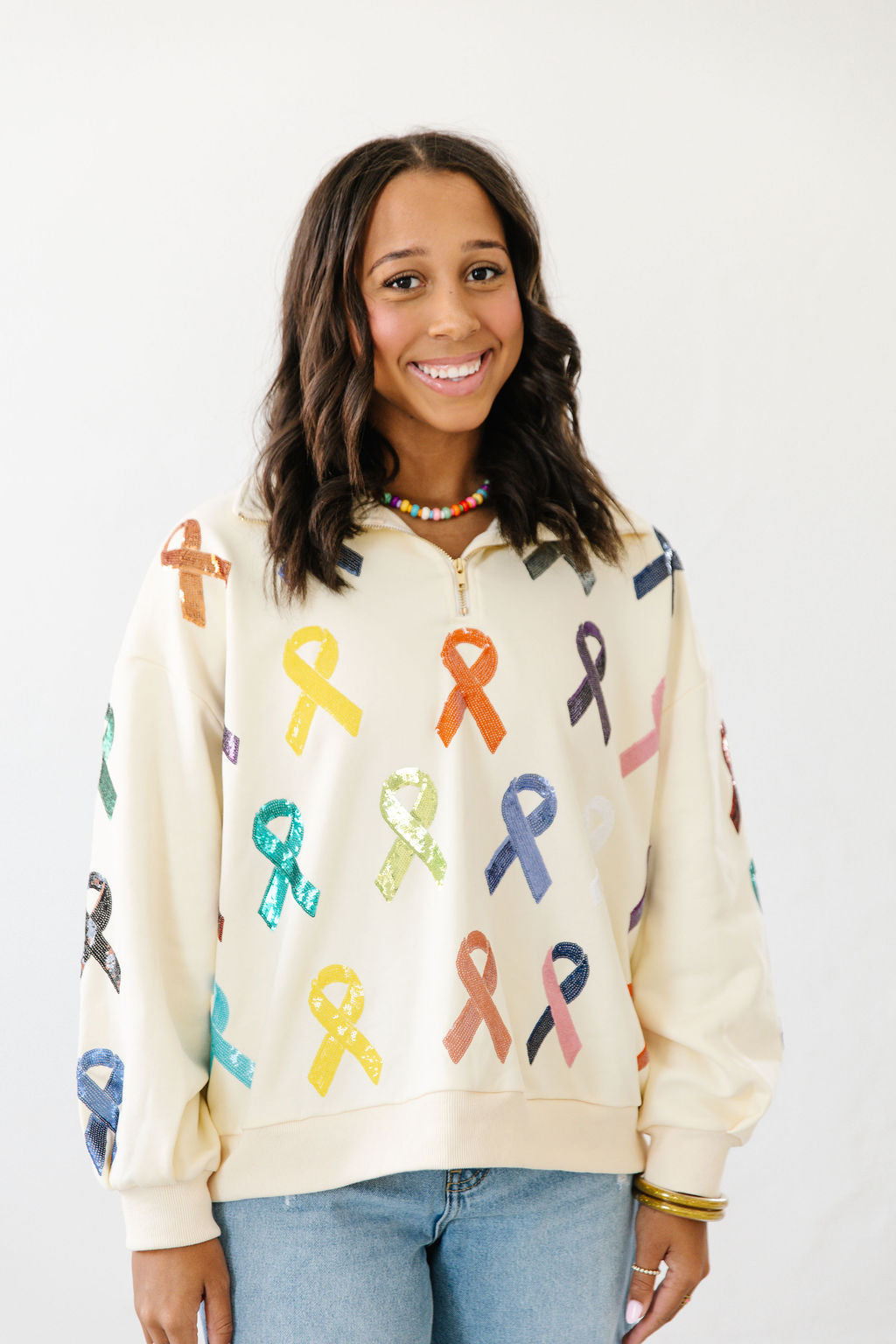 Colors of courage sequin pullover | PREORDER EARLY OCTOBER