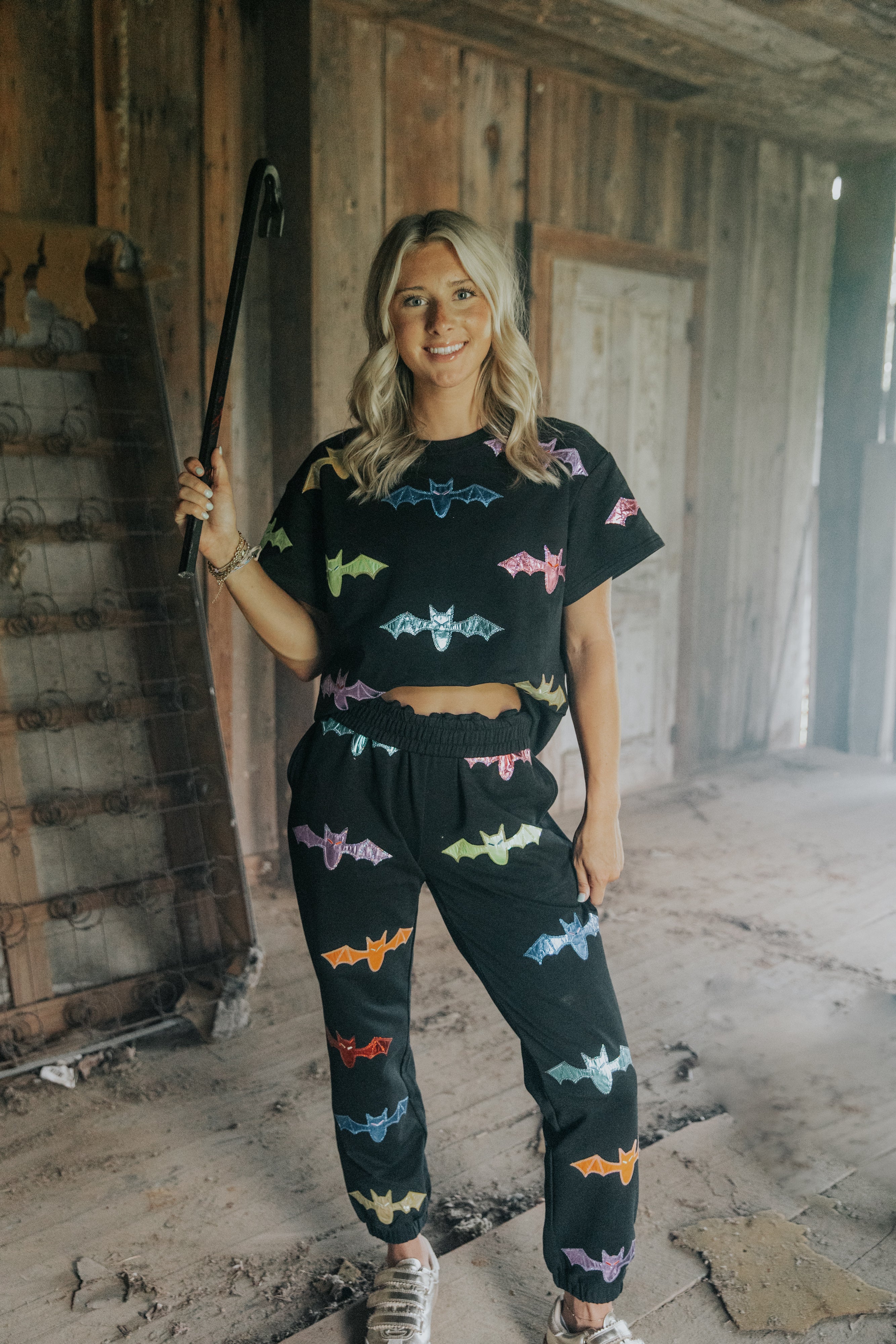 Oh batz sequin jogger set | IN STOCK