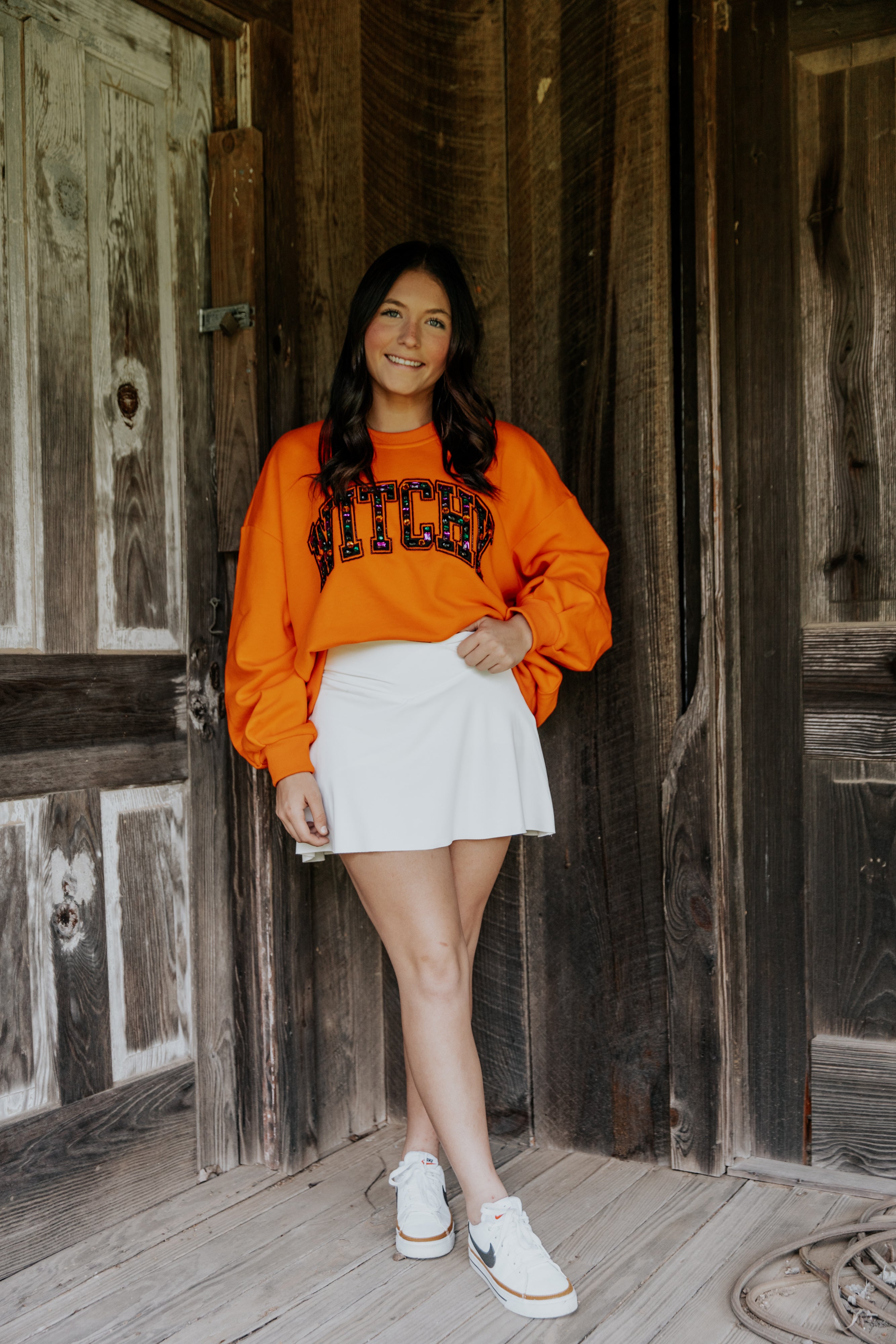 Witchy jeweled glam pullover | IN STOCK